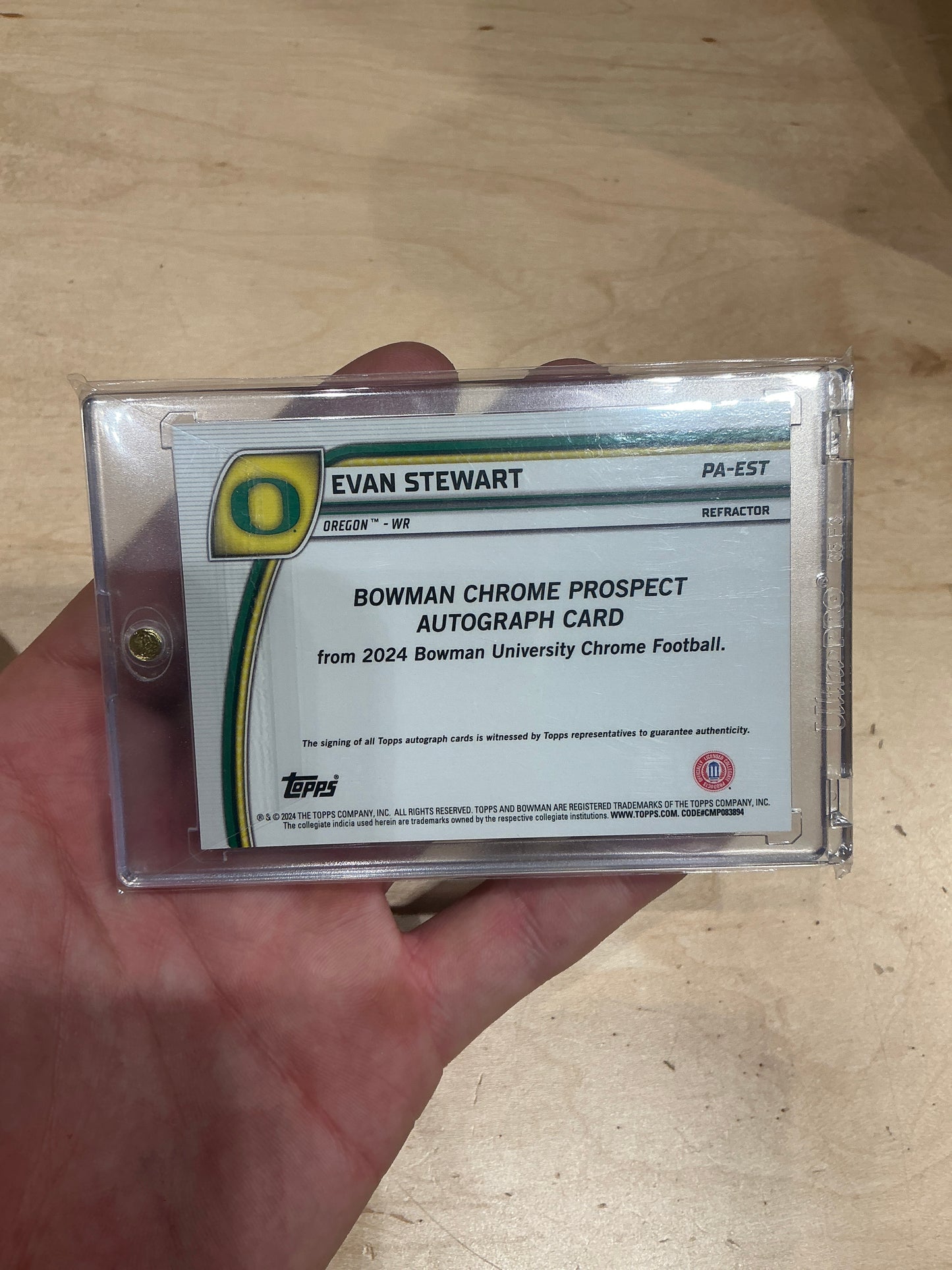 Evan Stewart Auto 248/299