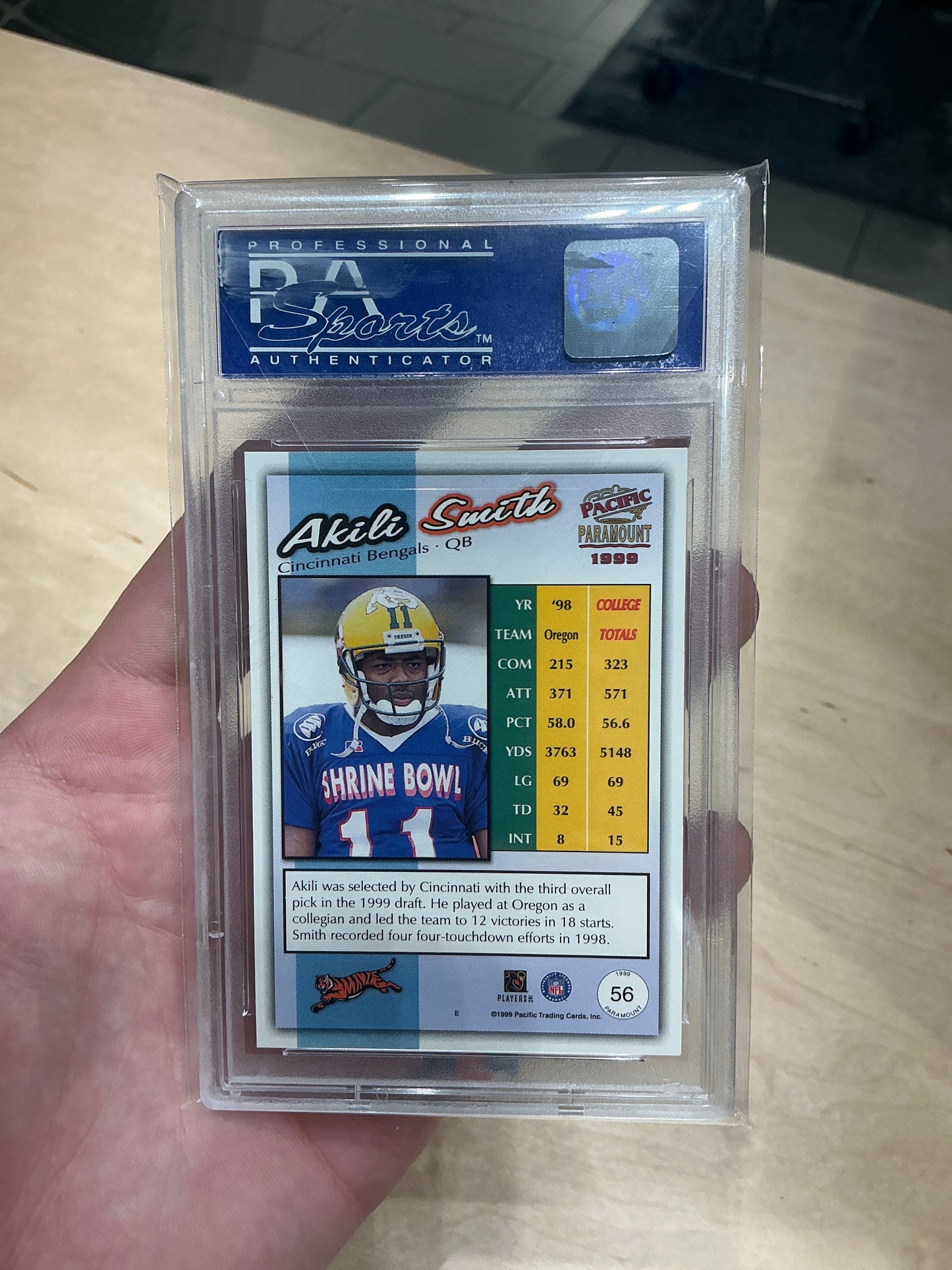 Akili Smith PSA 10
