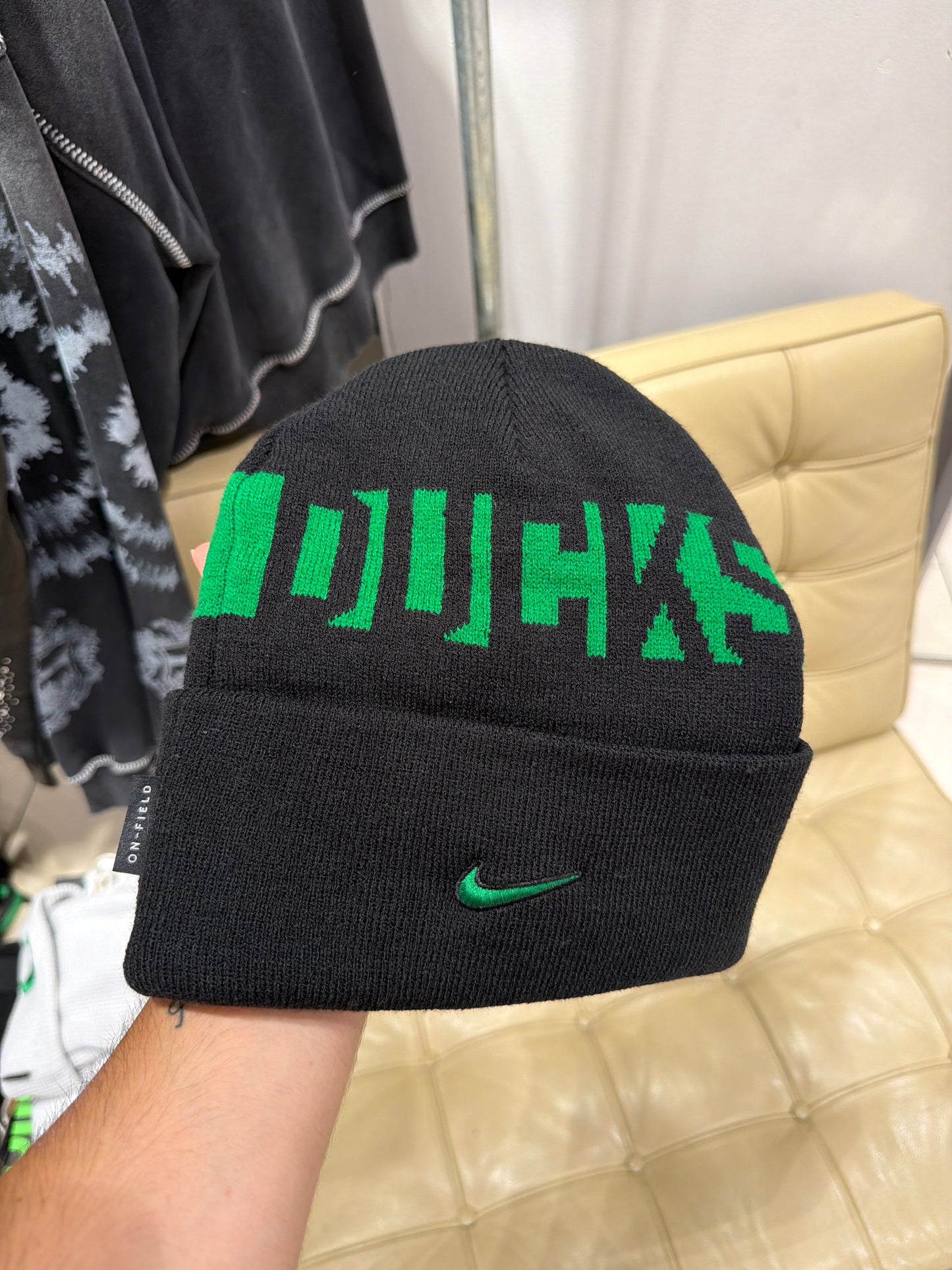 Oregon Team Issued Beanie New