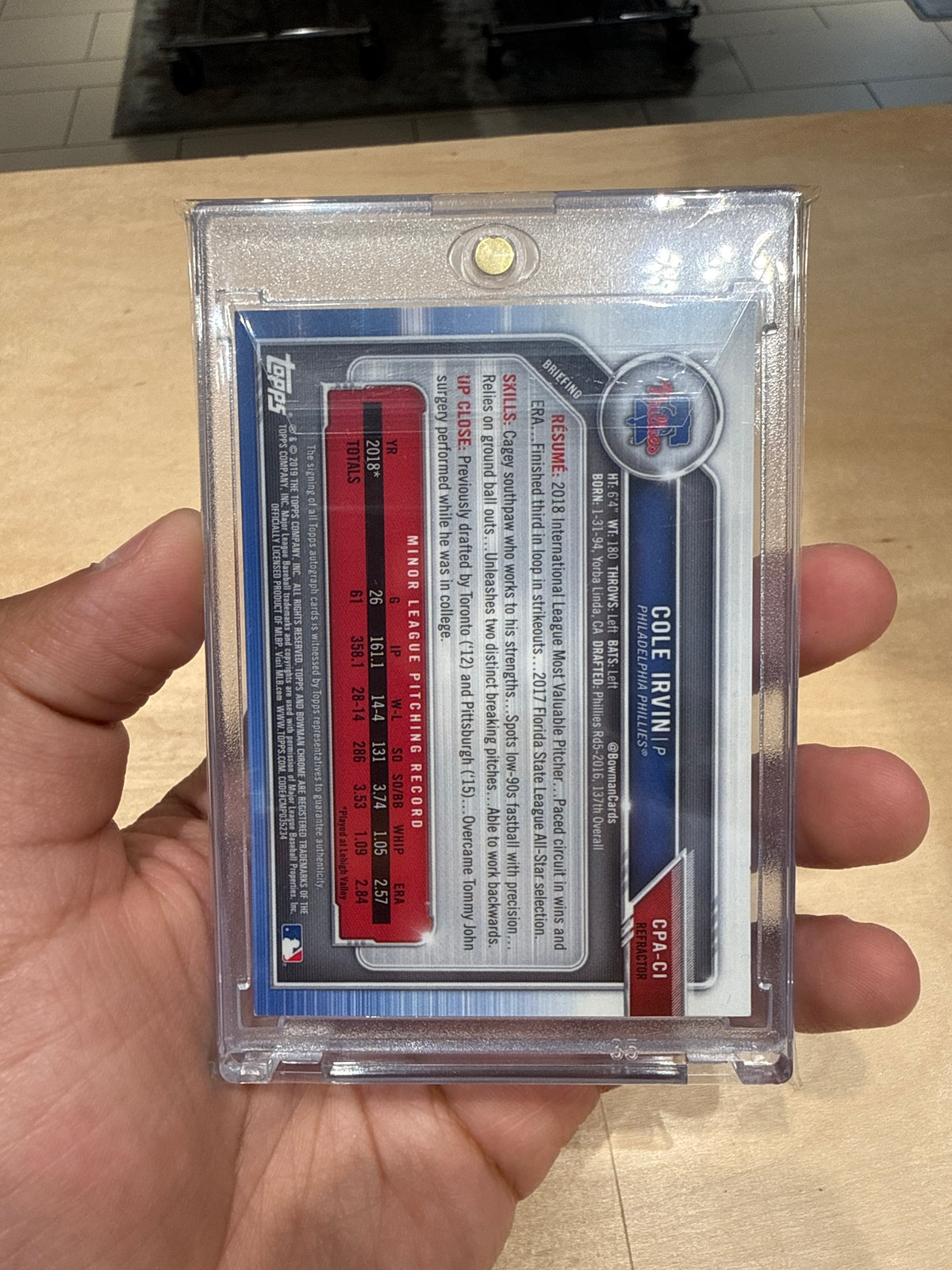 Cole Irvin Auto 326/499