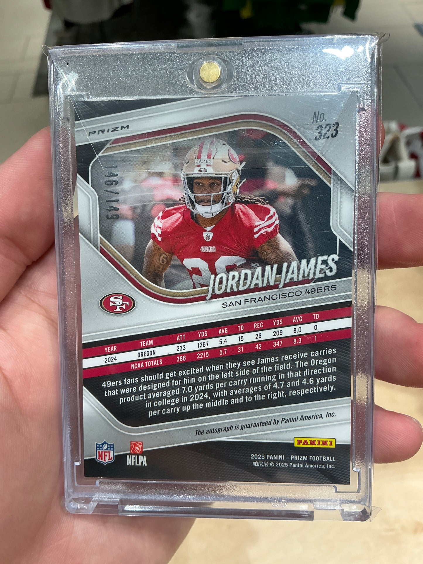 Jordan James Auto 146/149