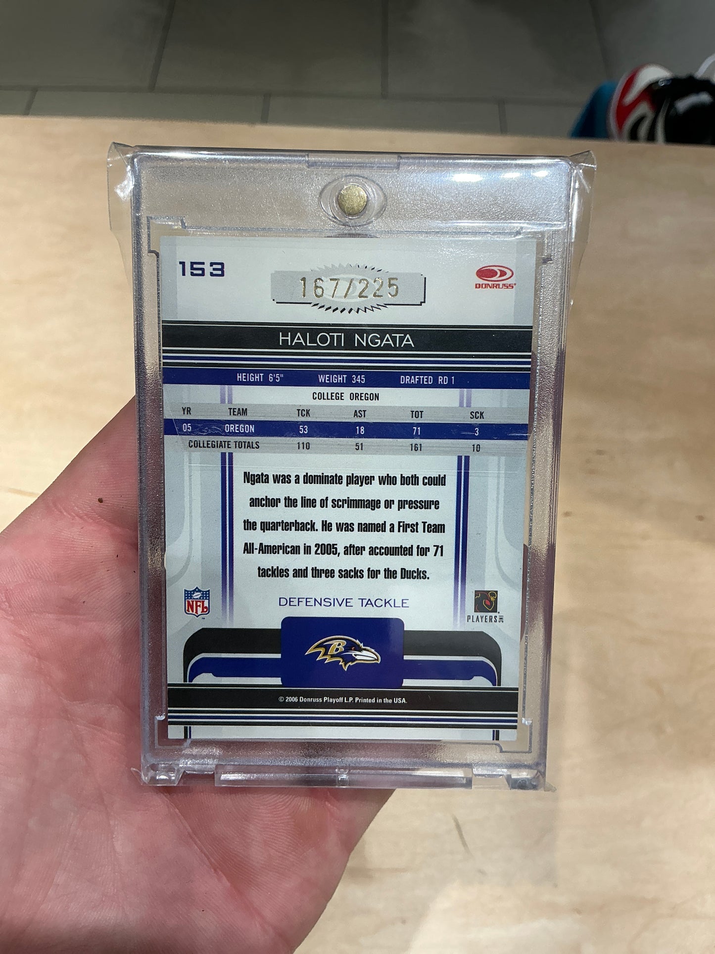 Haloti Ngata Auto 167/225