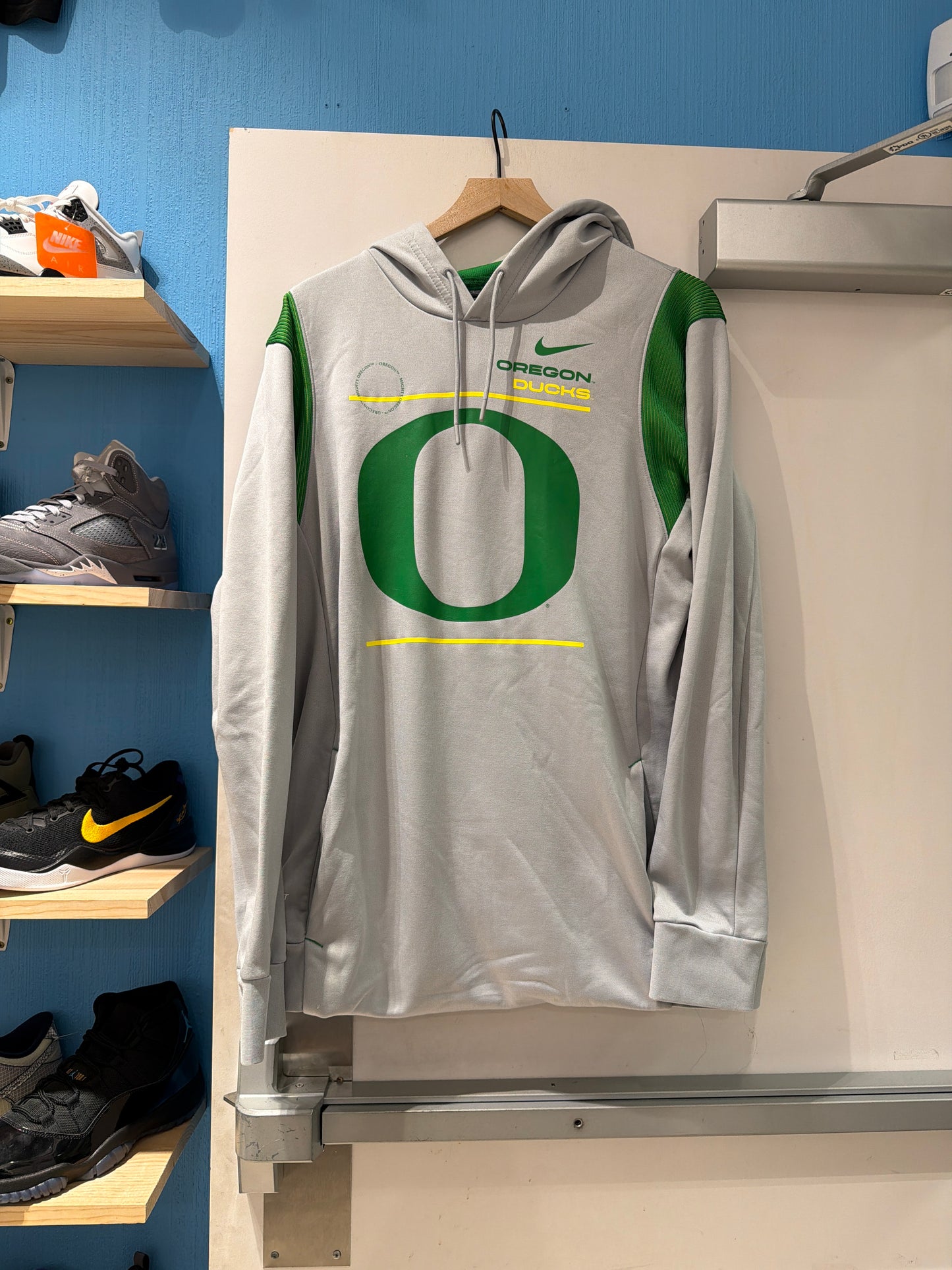 Oregon Nike Hoodie Grey (L)