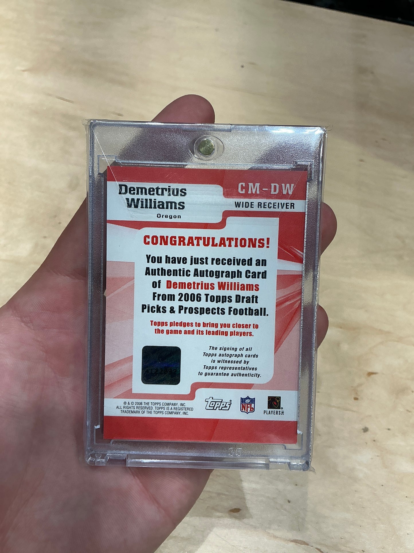 Demetrius Williams Auto