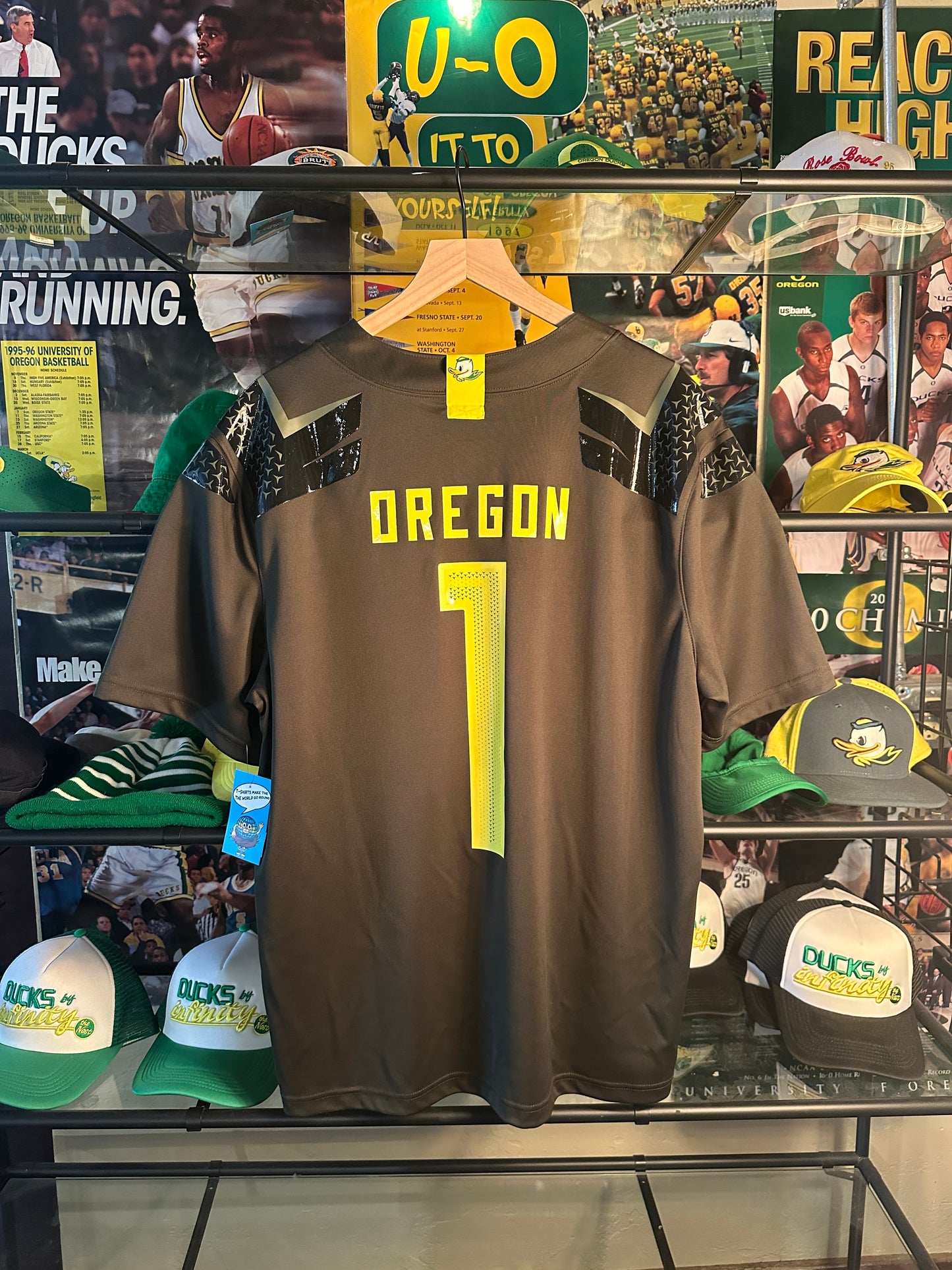 Oregon Forest Green Jersey #1