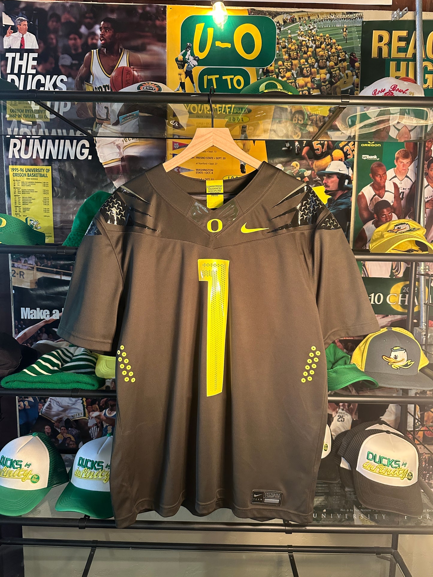 Oregon Forest Green Jersey #1