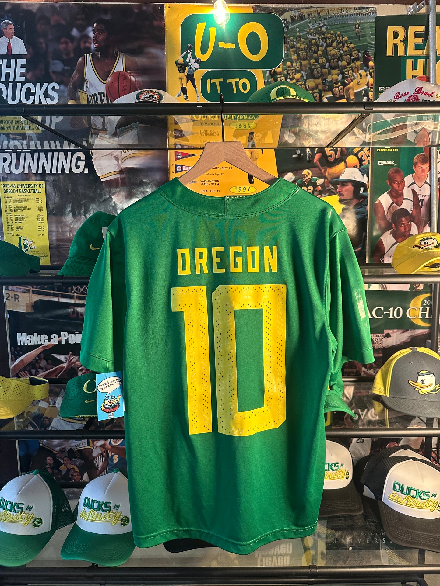 Oregon Green Jersey #10