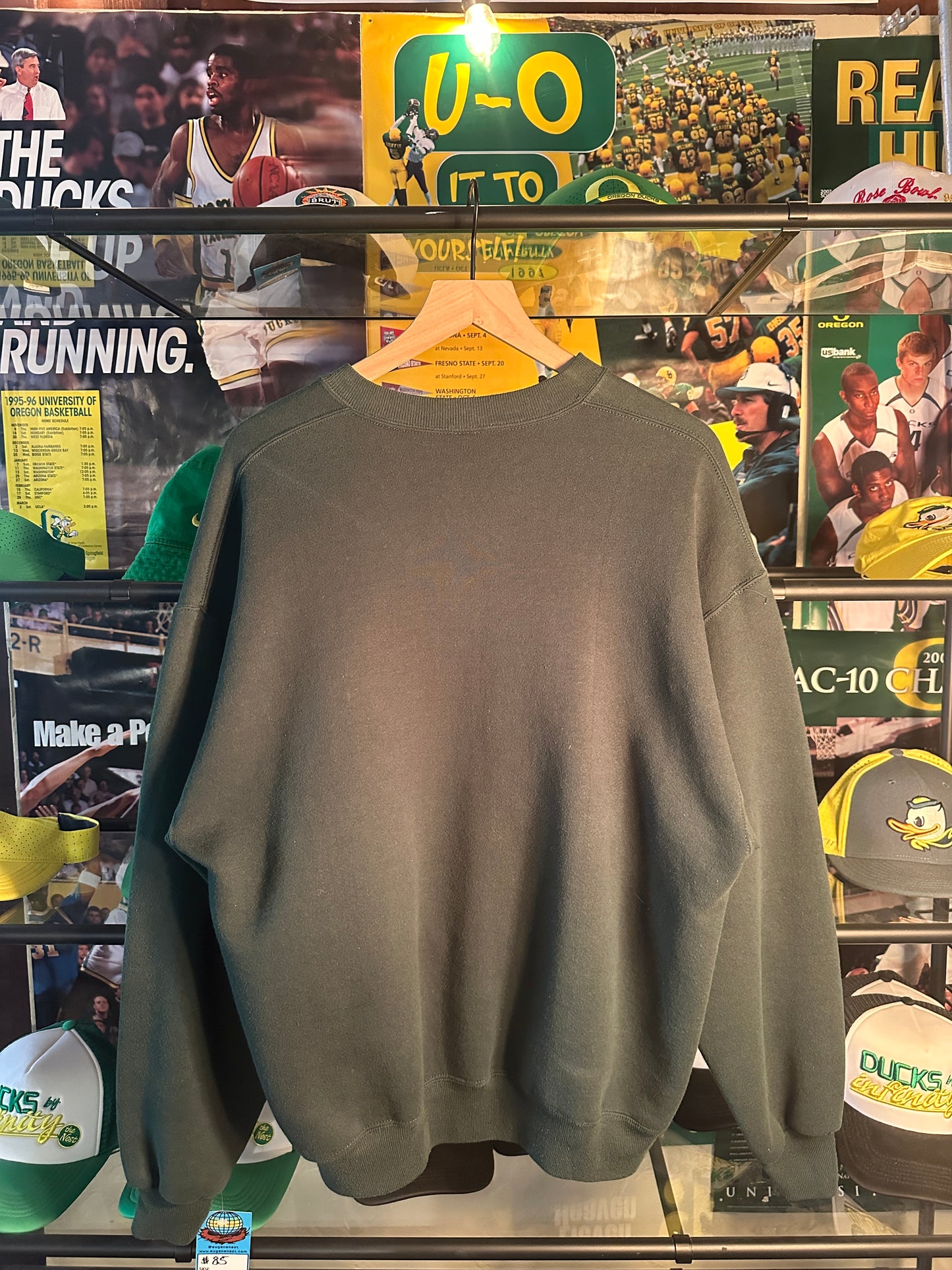 95 Rosebowl Green Crewneck