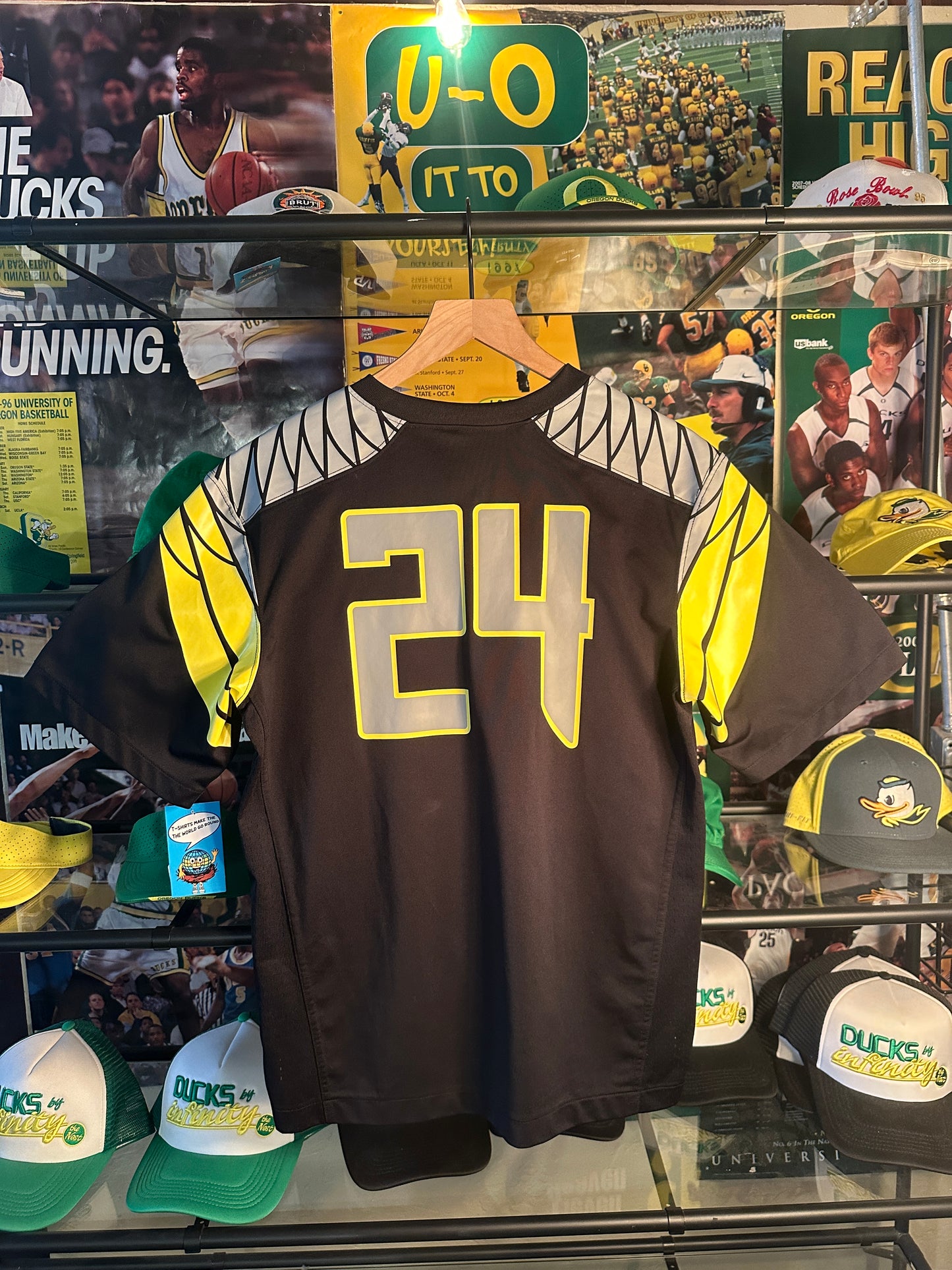 Oregon Black Jersey #24