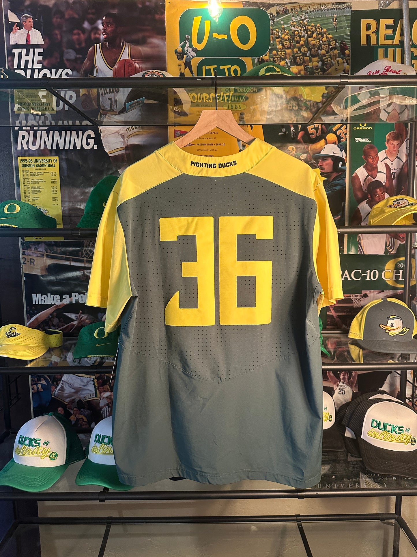 Oregon baseball Jersey #36