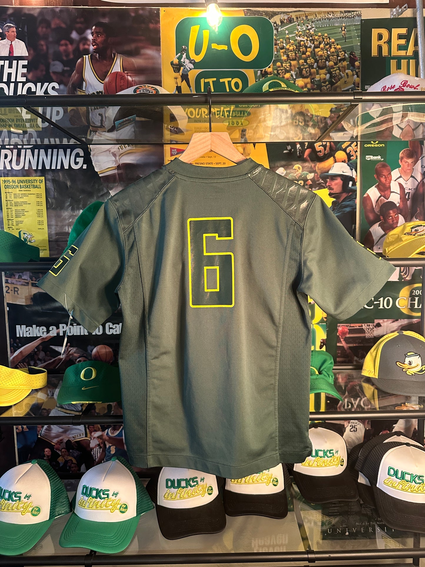 Oregon Green Jersey #6