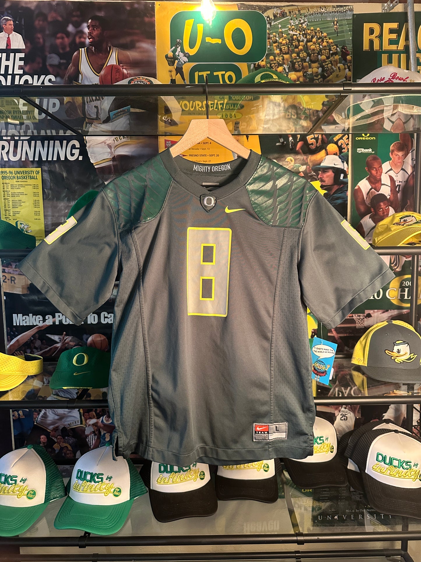 Oregon Green Jersey#8
