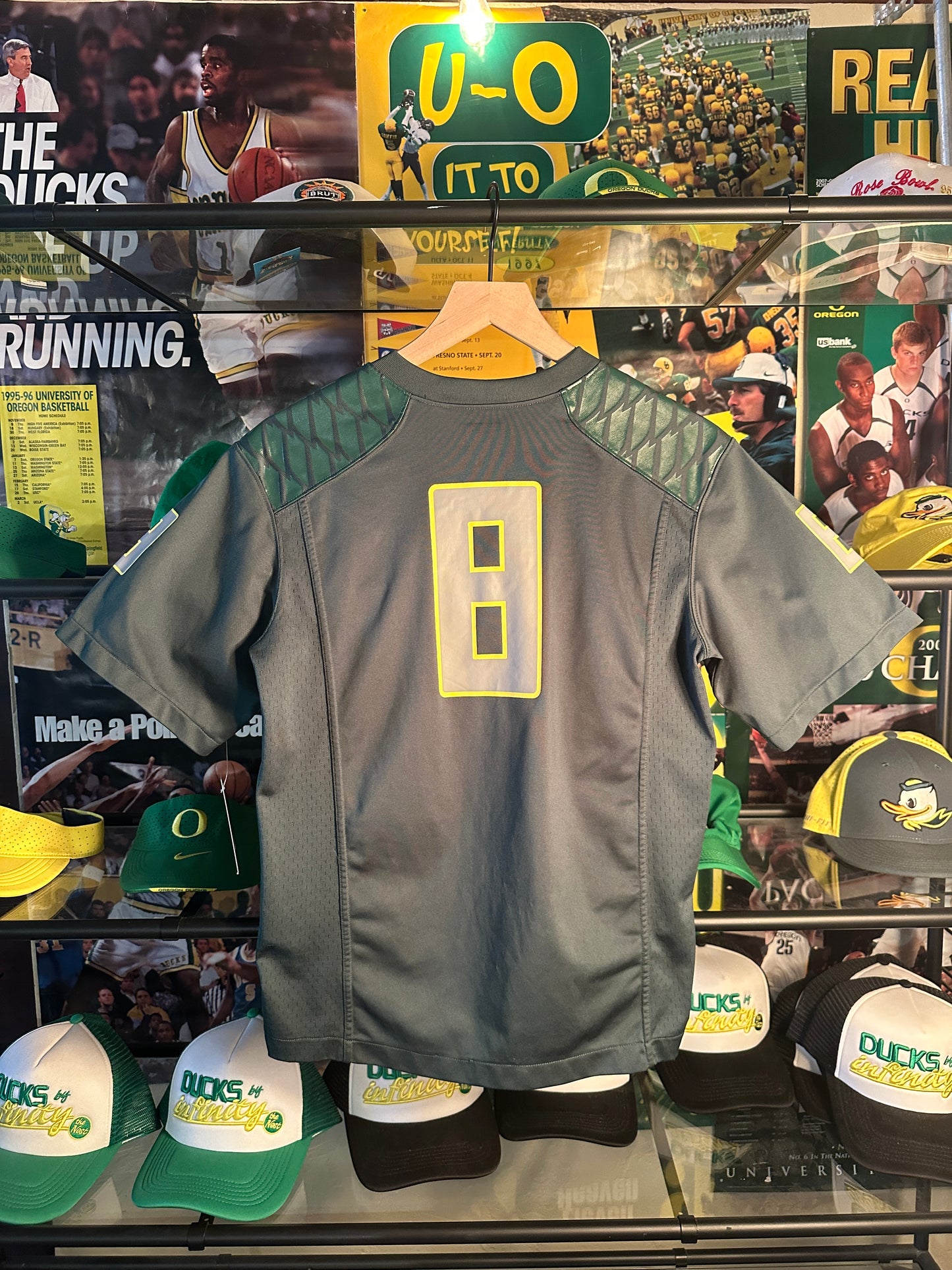 Oregon Green Jersey#8