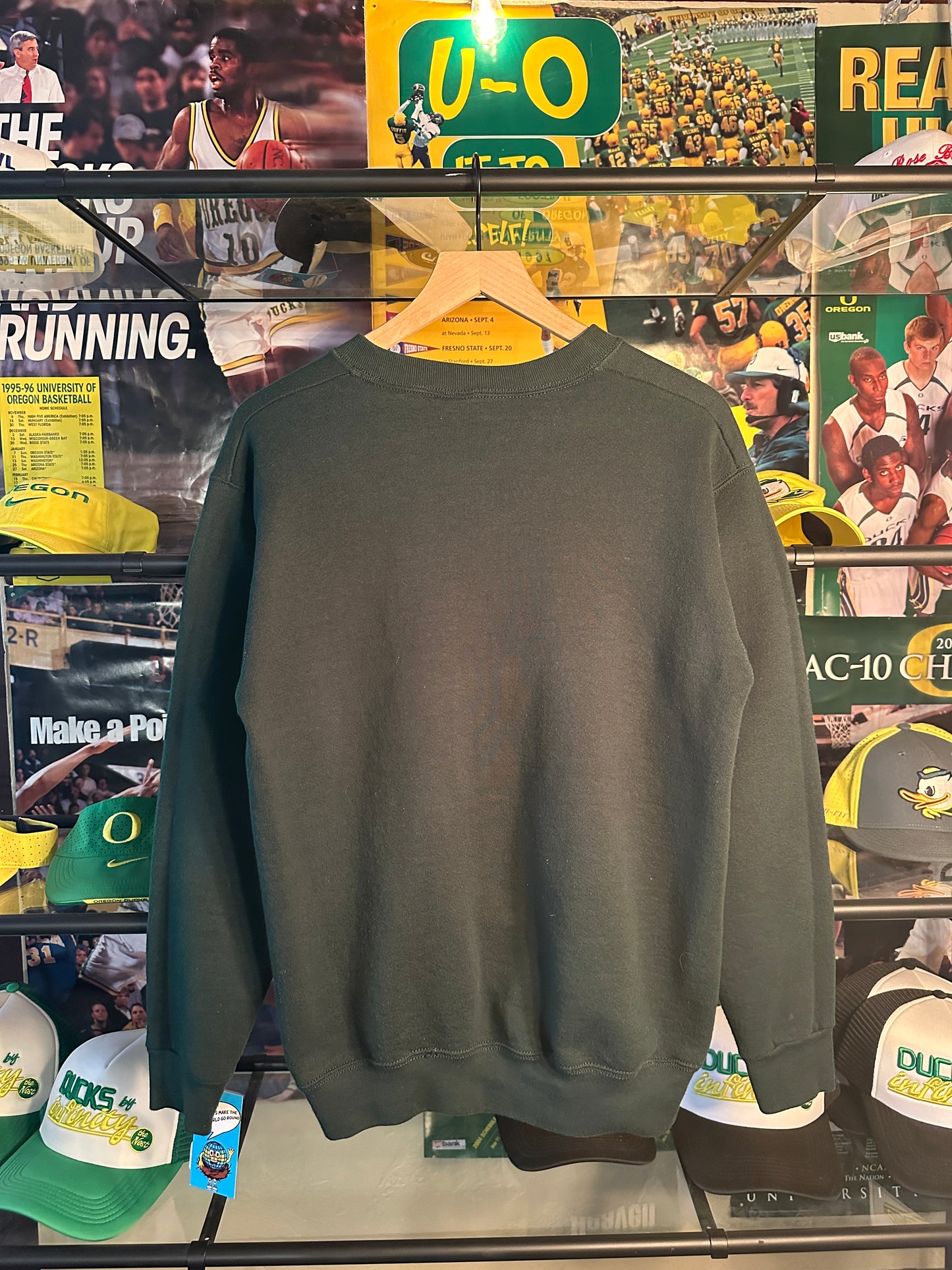 95 RoseBowl Crewneck Green- S