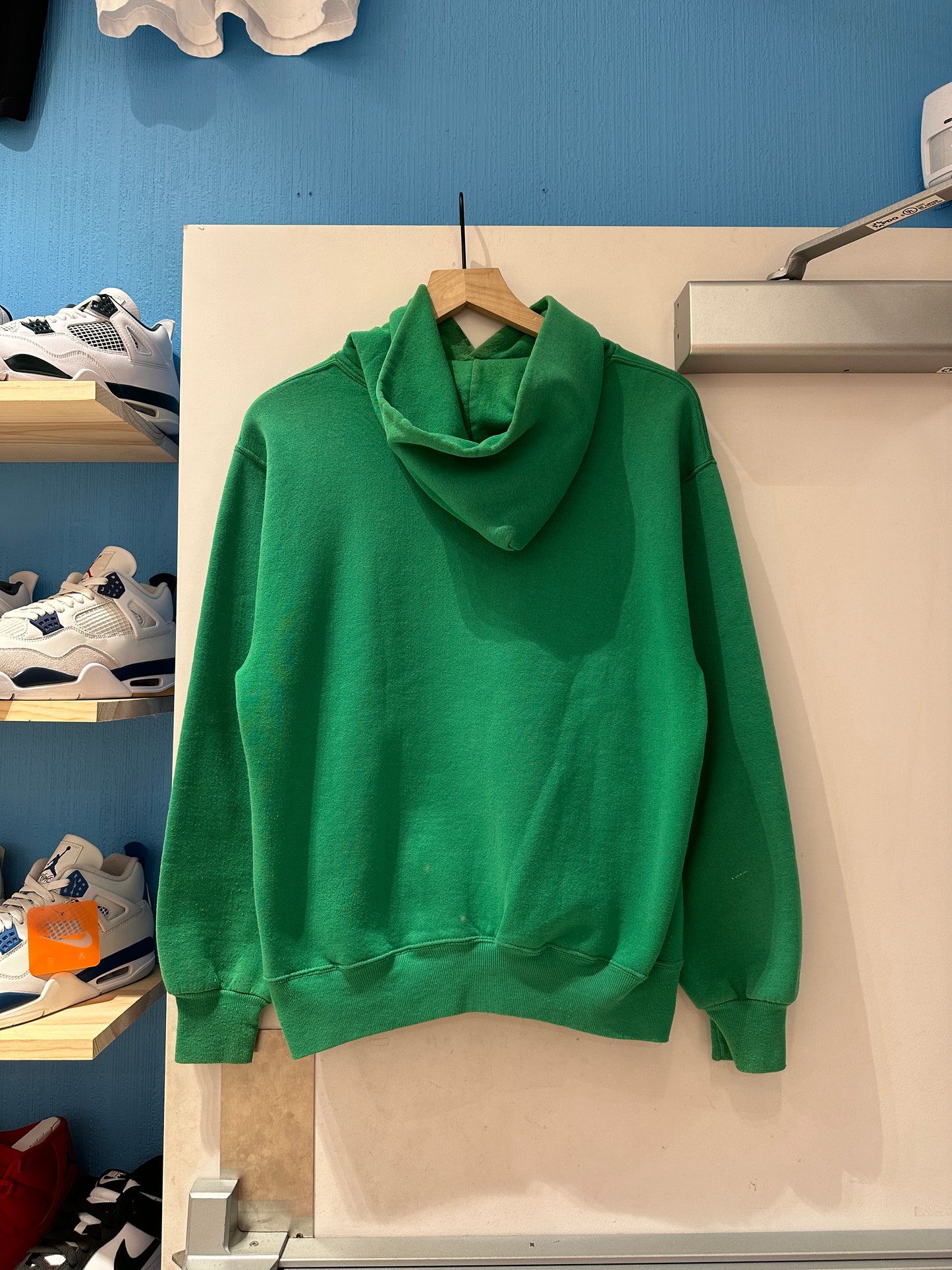 90s Oregon duck hoodie Green