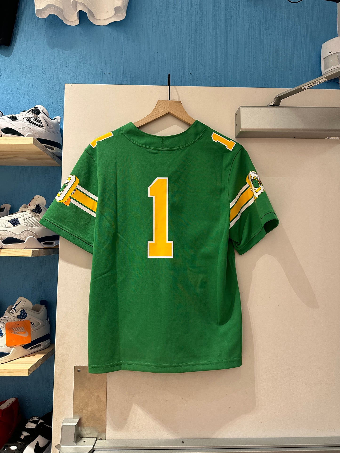 Oregon jersey #1 Green