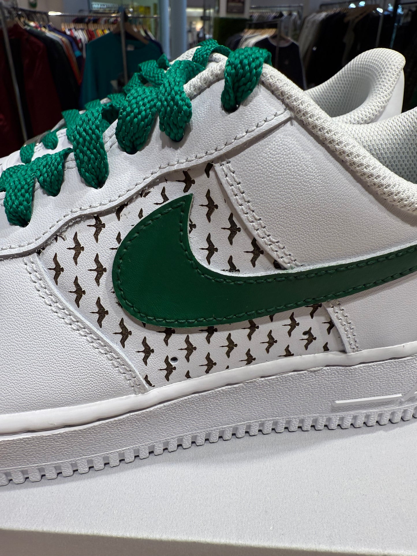 Rare Oregon Ducks Nike Team Issued AF1