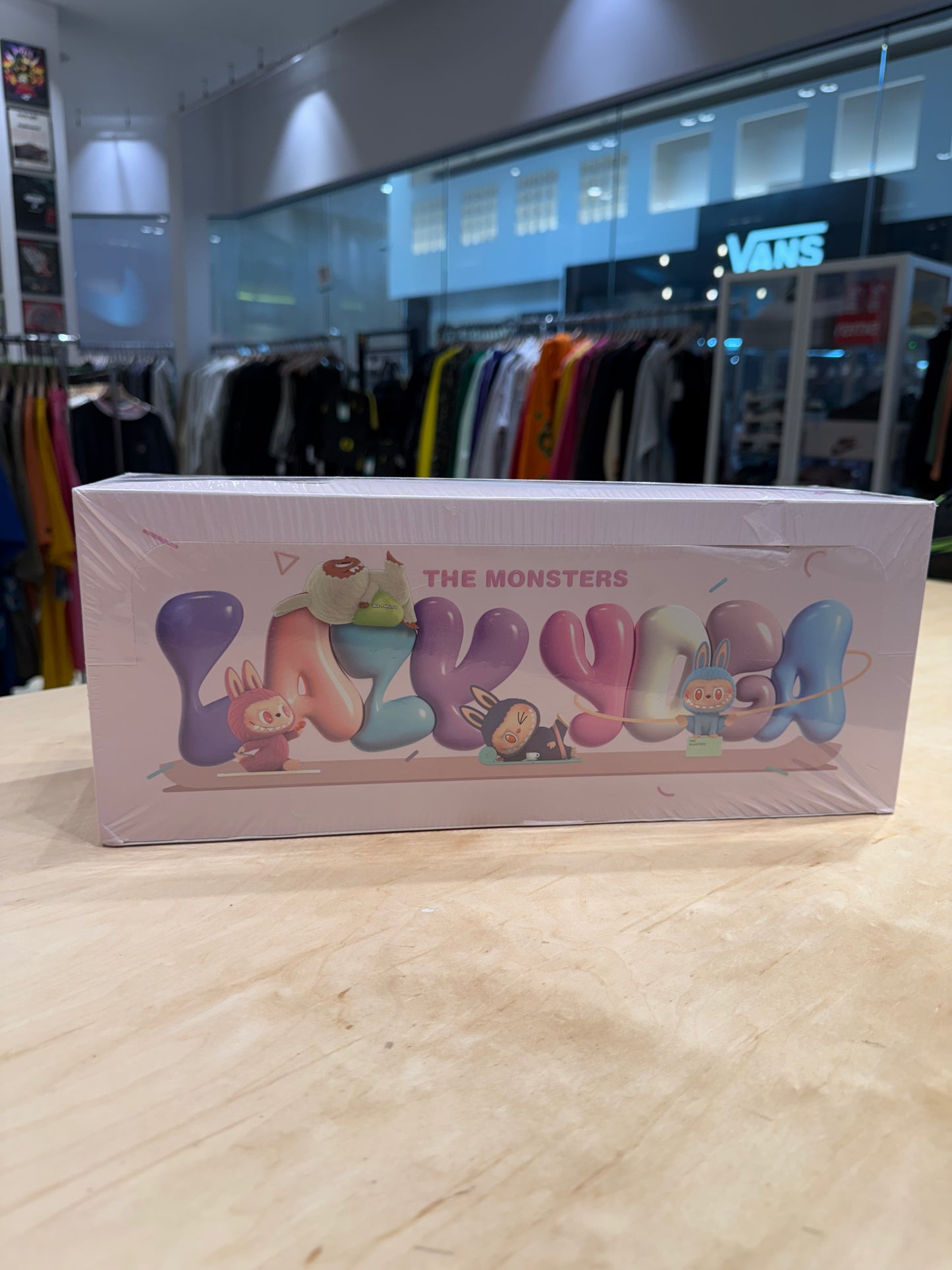 Pop Mart Labubu The Monsters Lazy Yoga Series Figures Single Blind Box