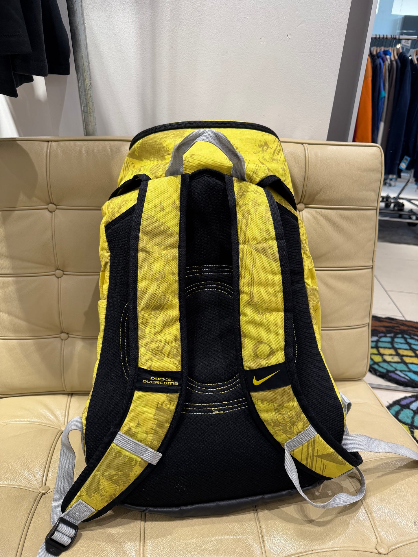 Nike Oregon Ducks Player Issued Stomp Out Cancer Doernbecher Backpack