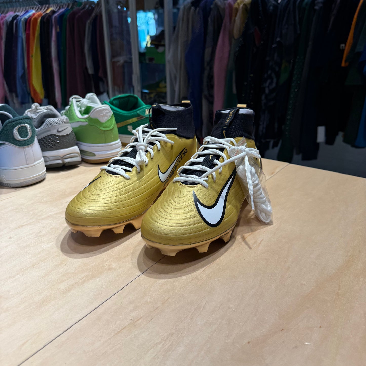 Oregon Nike Vapor Pro 1 Football Cleats (13)