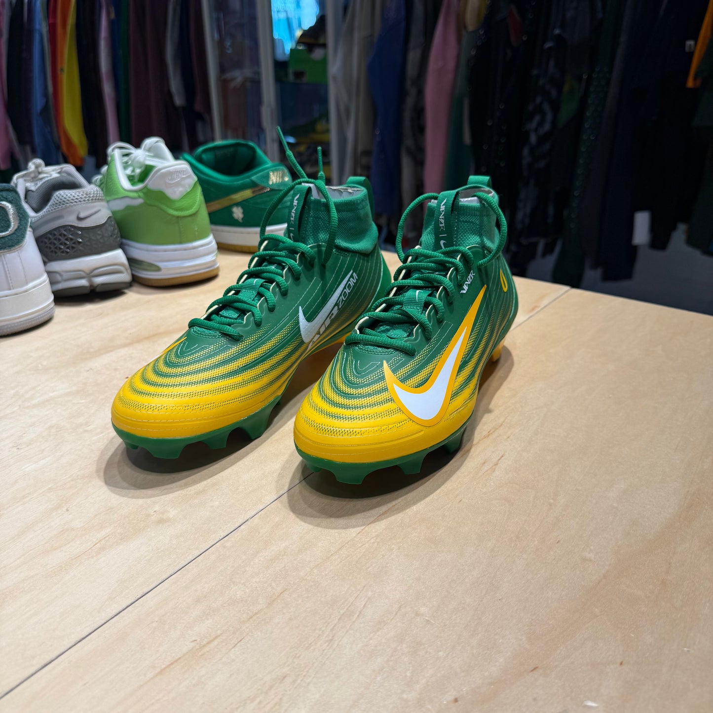 Oregon Nike Vapor Football Cleats (9)