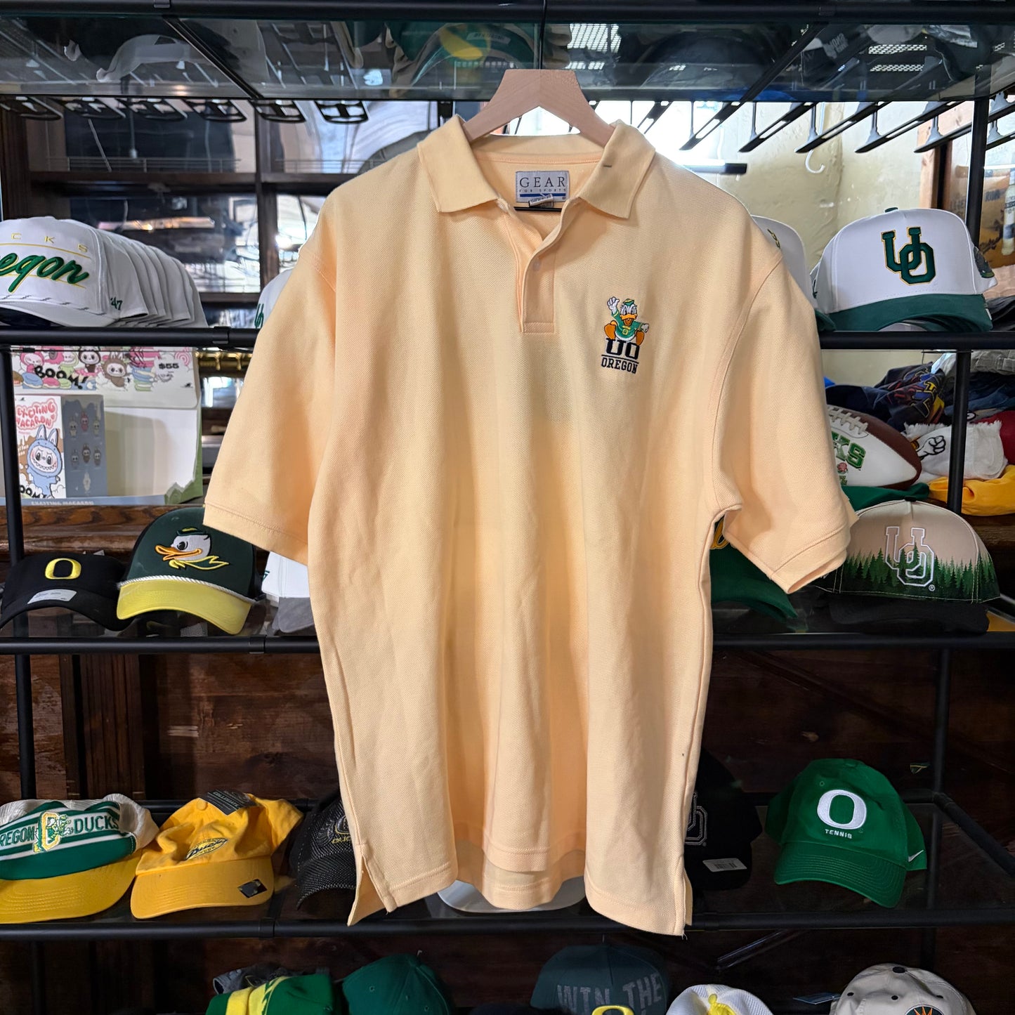 Yellow Donald Oregon Polo: L