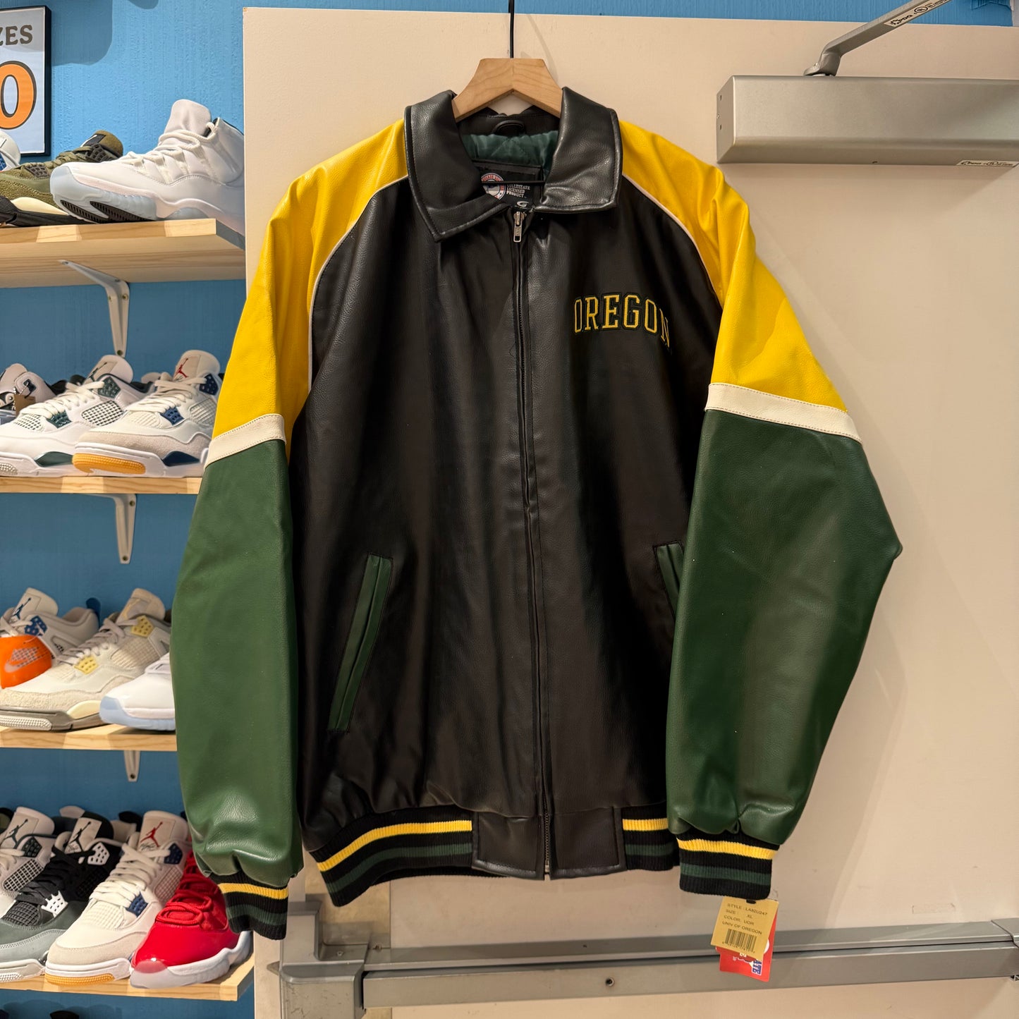 00s Oregon Leather Jacket New