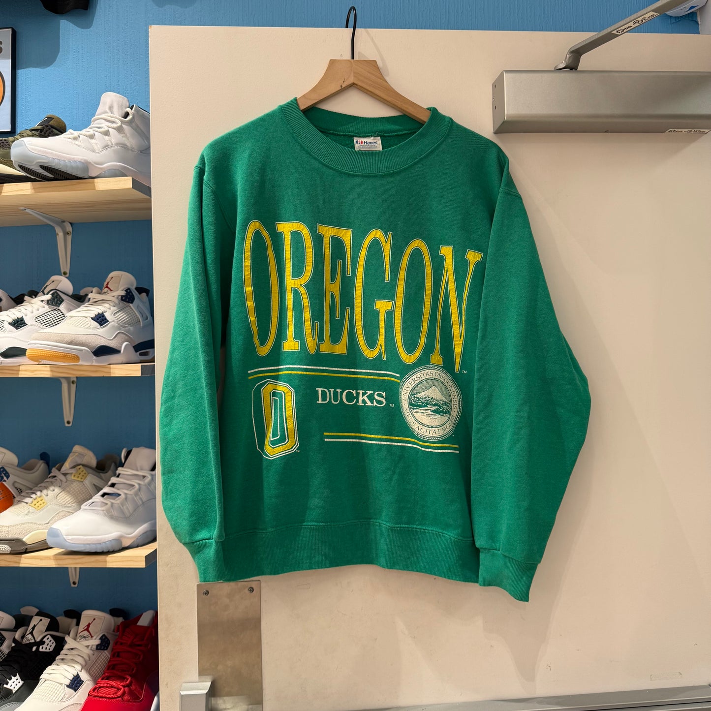 90s Oregon Crest Crewneck