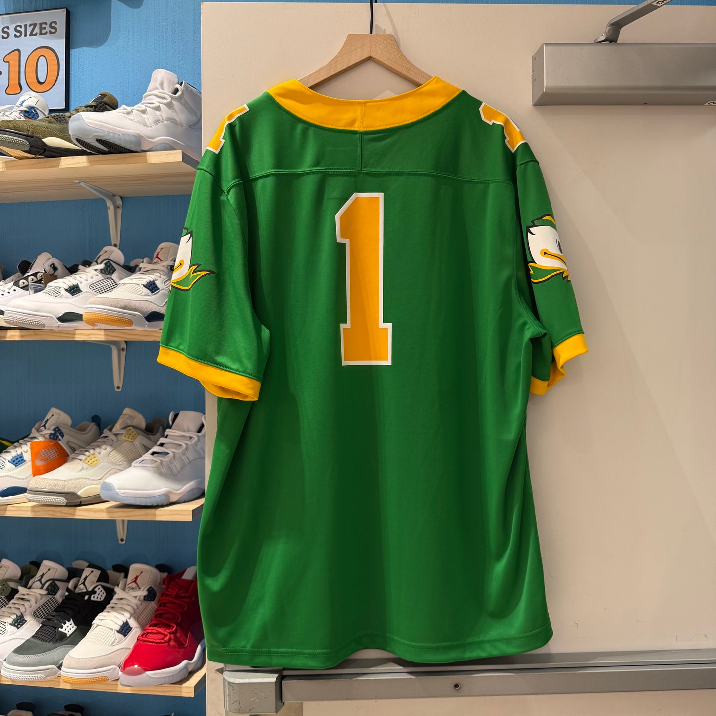 Oregon Green / Yellow Jersey #1