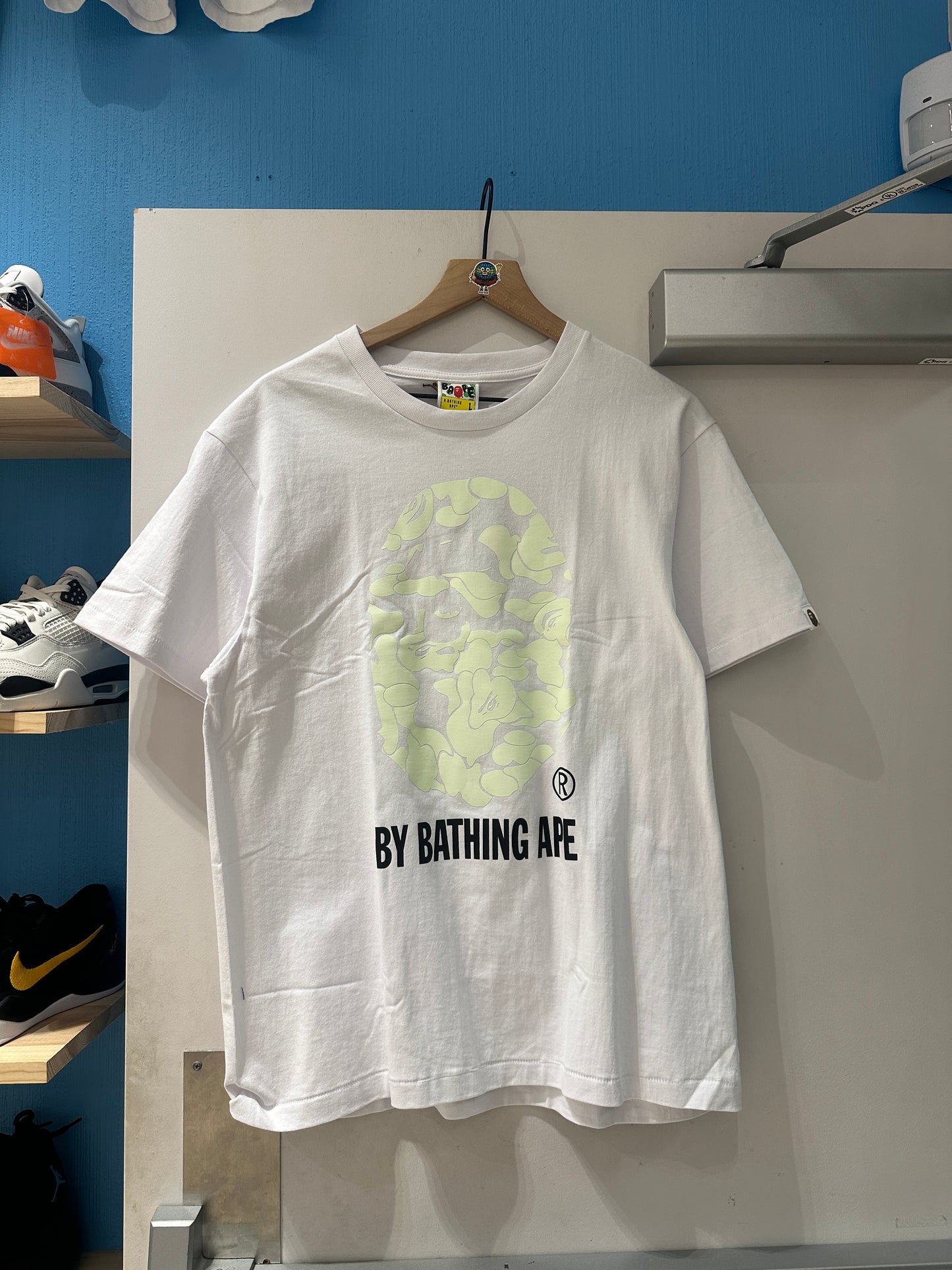 White Glow In The Dark Bape Tee
