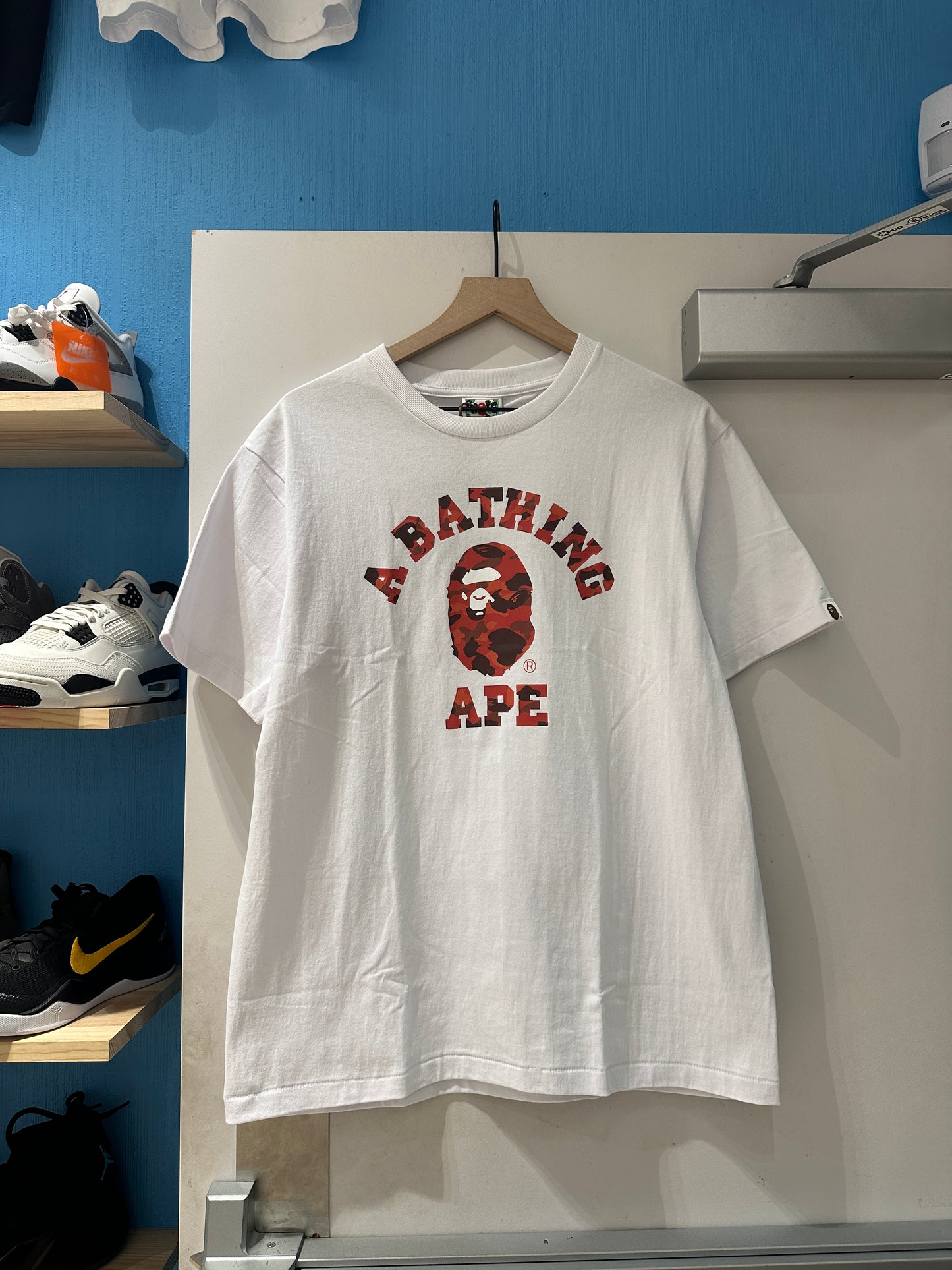 Red/White Camo A Bathing Ape Tee