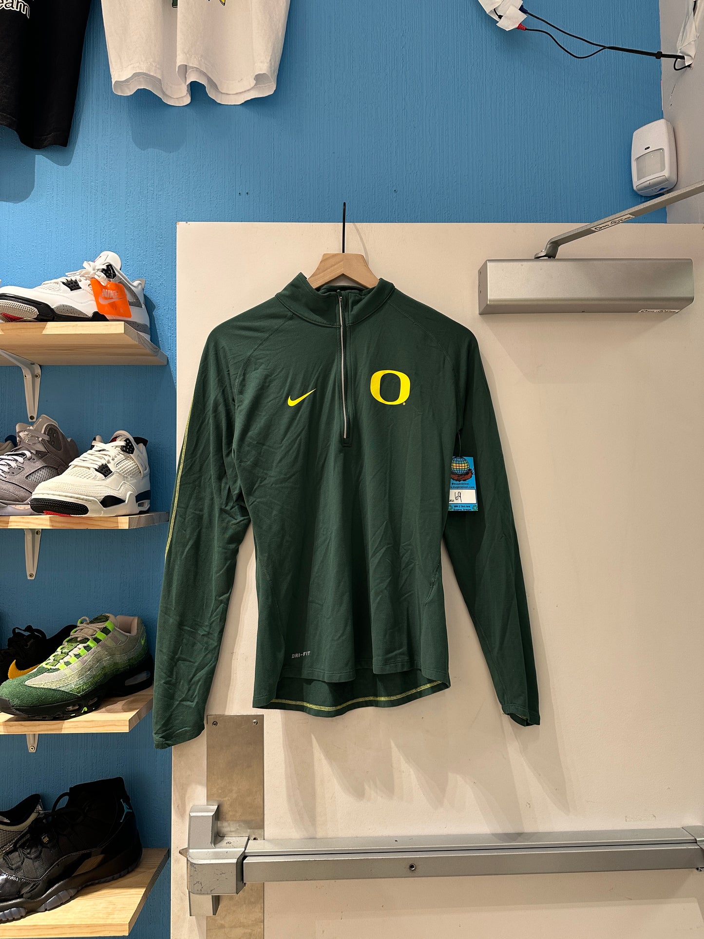 Oregon Womens Quarter ZIP (M)