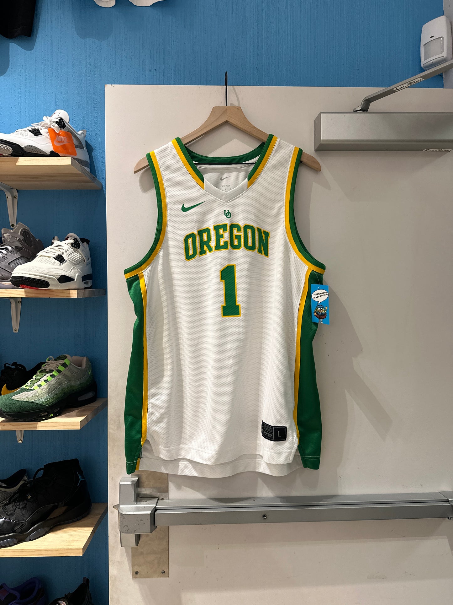 White Oregon Jersey (L)