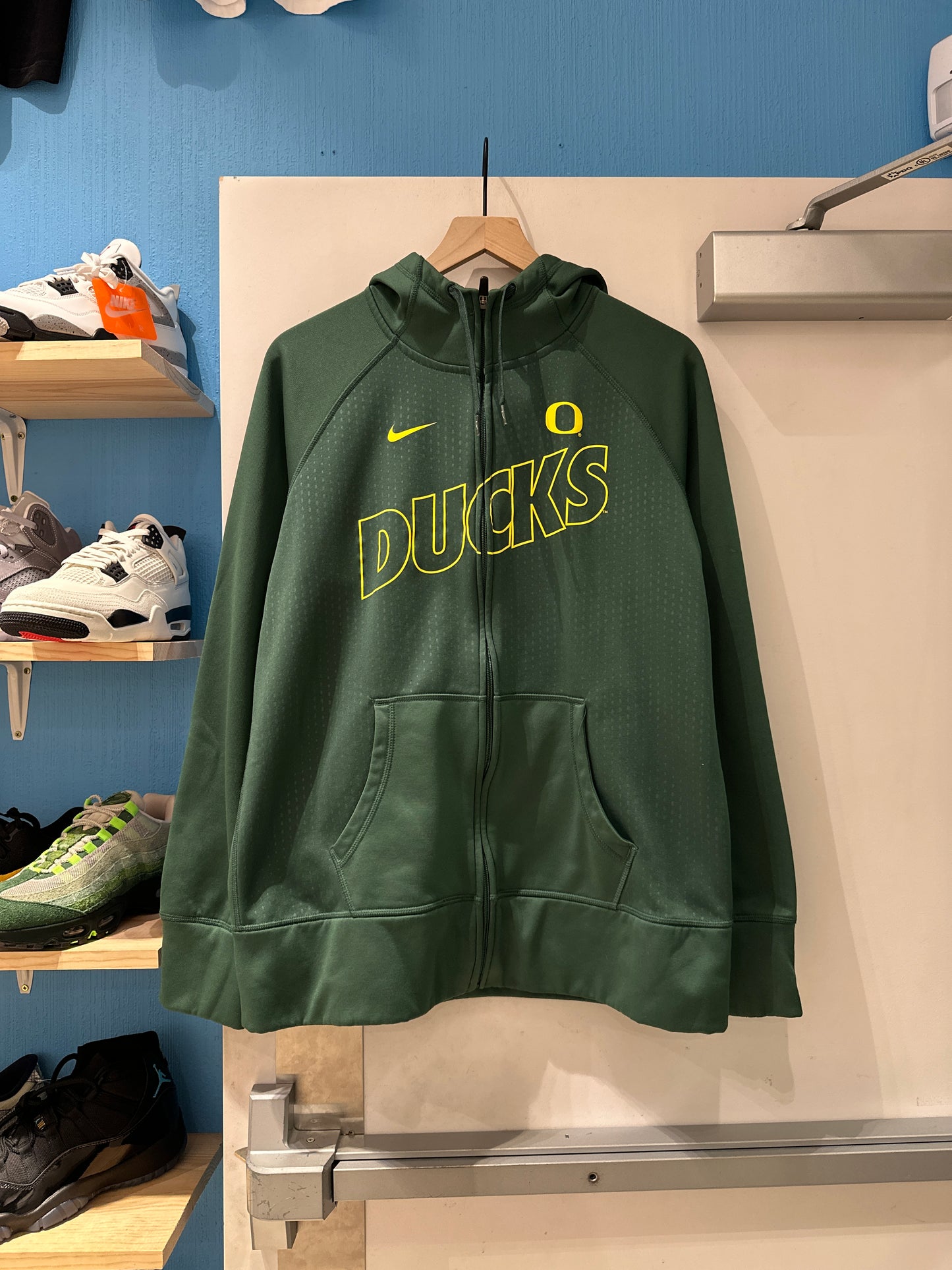 Green oregon hoodie (XL)