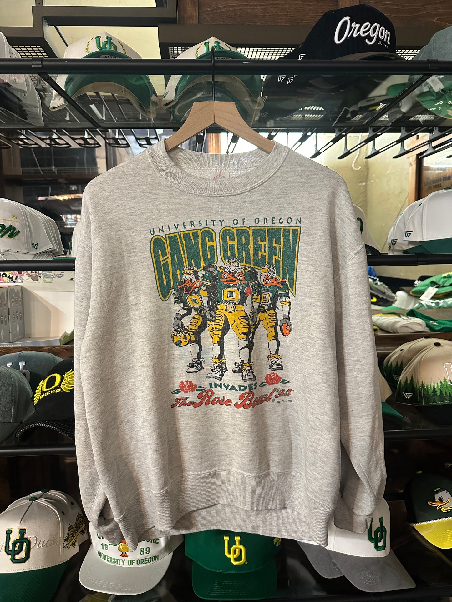 Oregon Gang Green Crewneck(L)