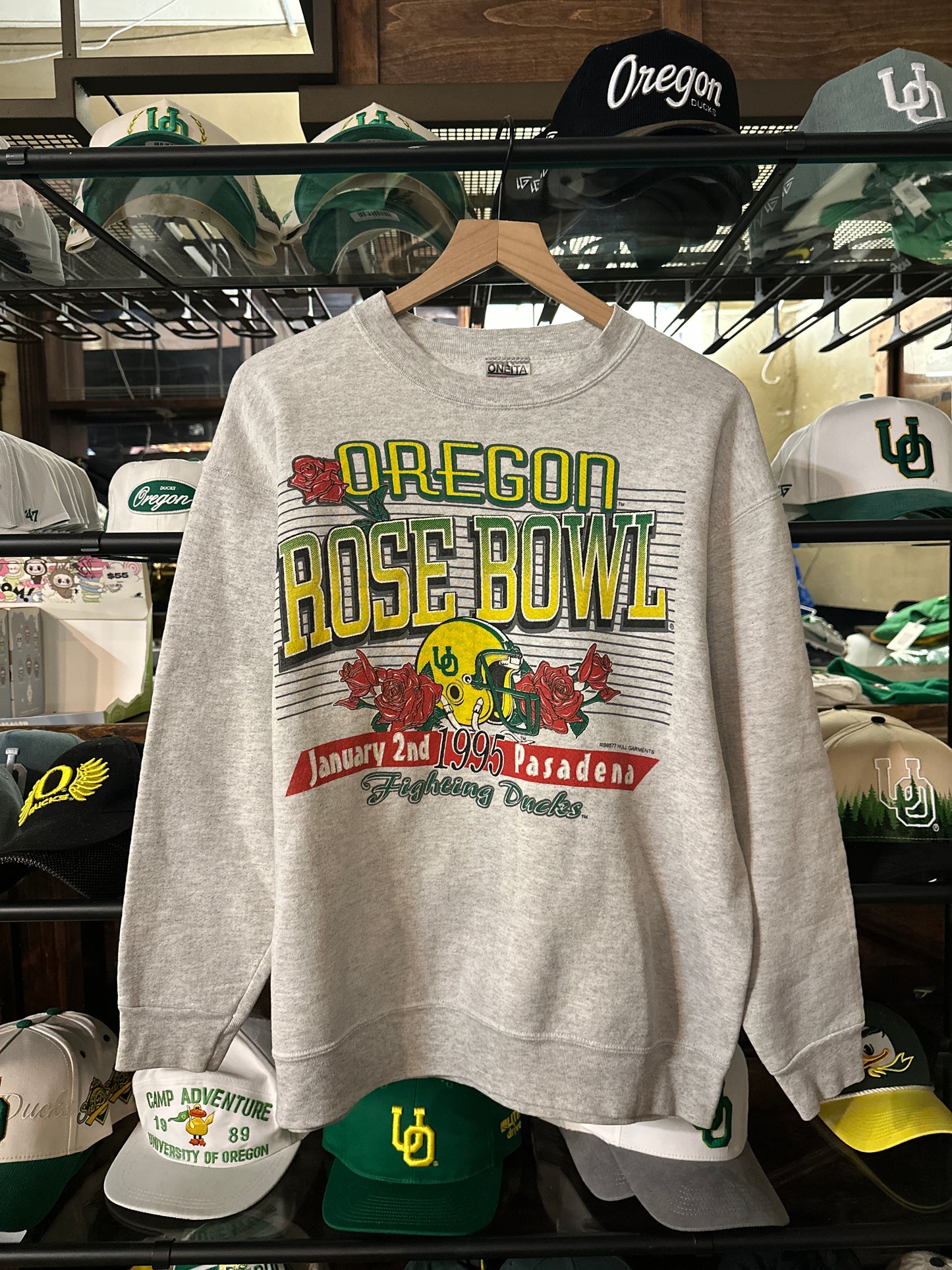 Oregon Rose Bowl Crewneck(L)