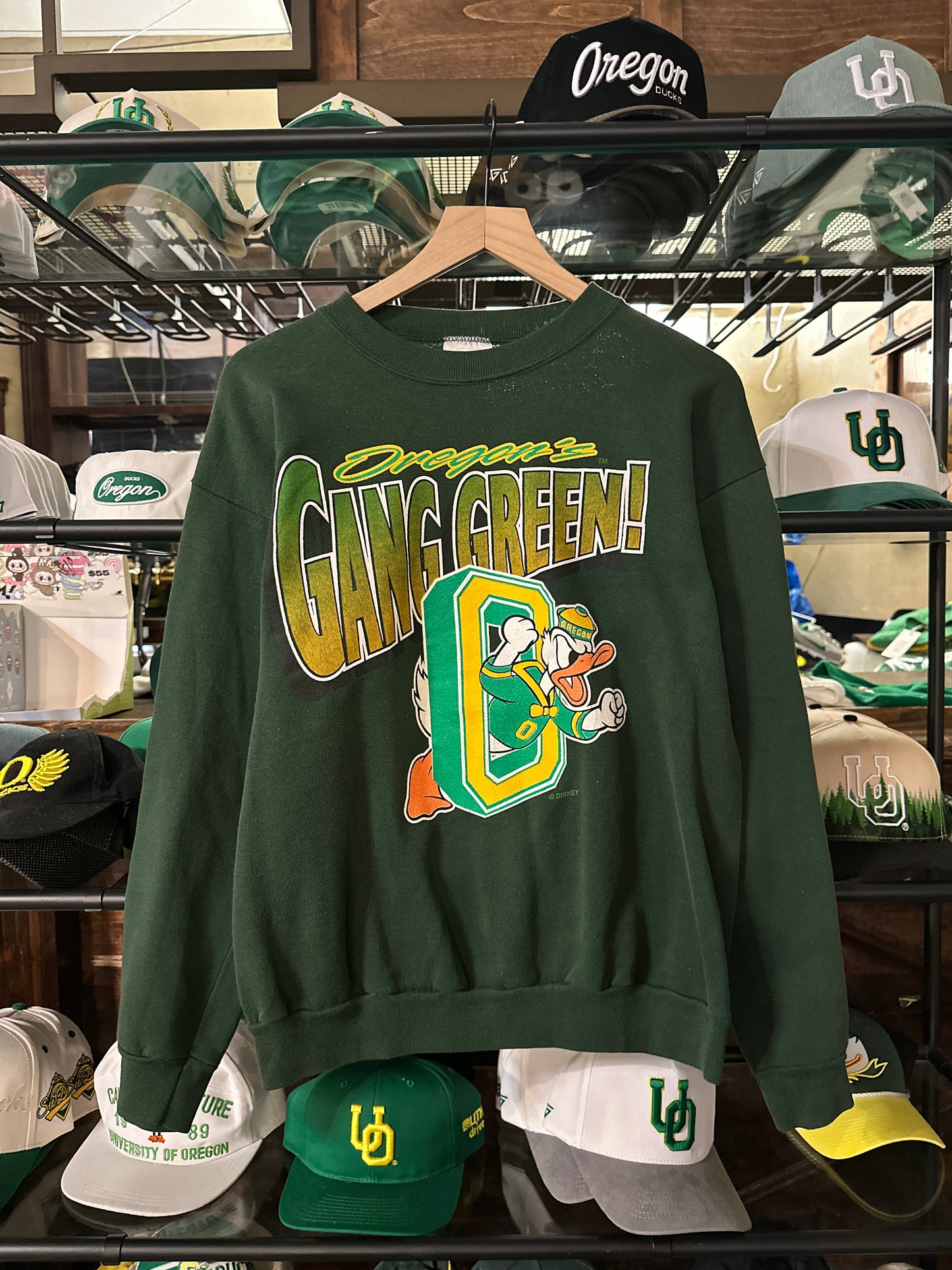 Oregon Gang Green Crewneck(L)