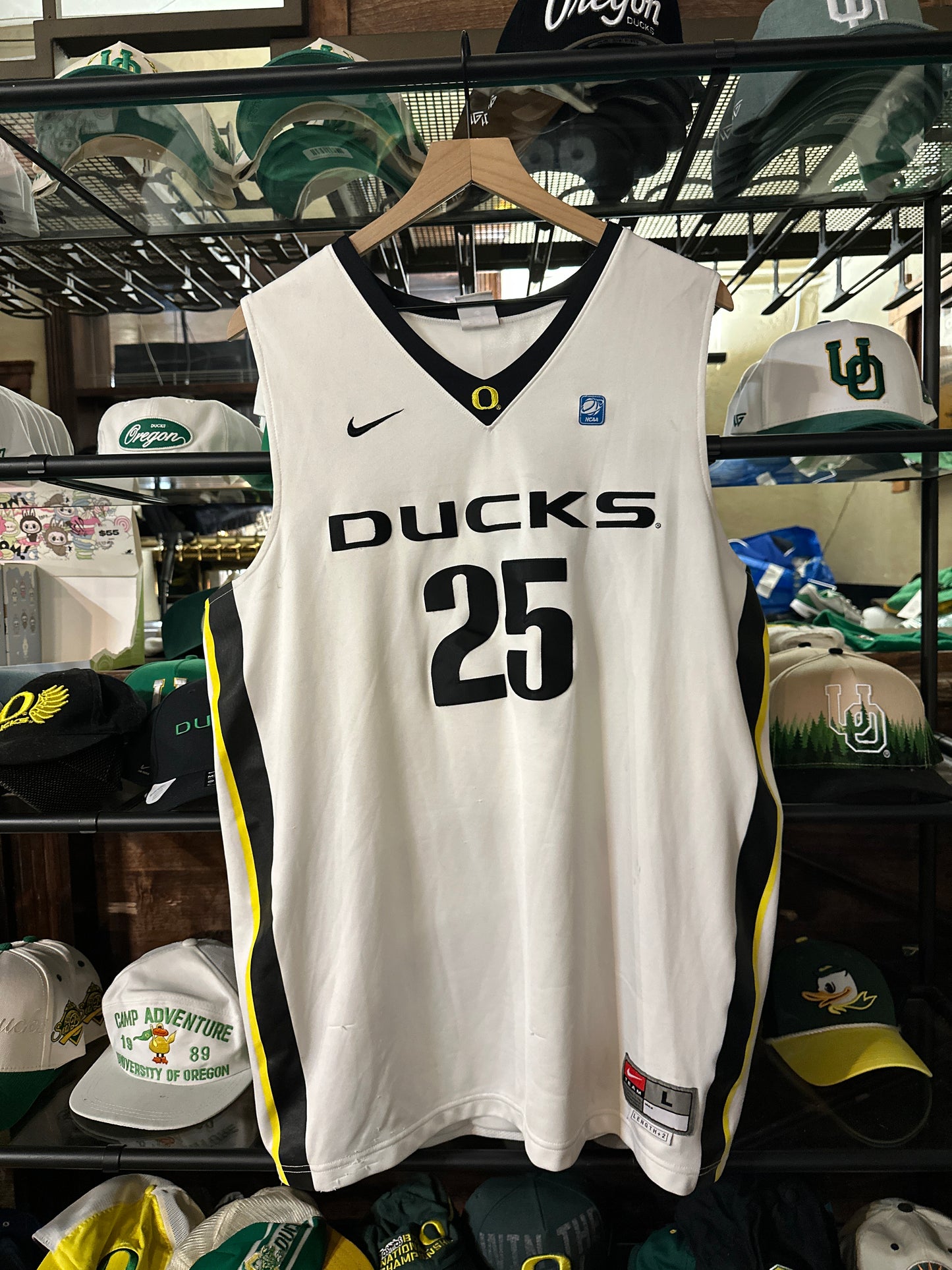 Oregon Basketball Jersey #25(L)