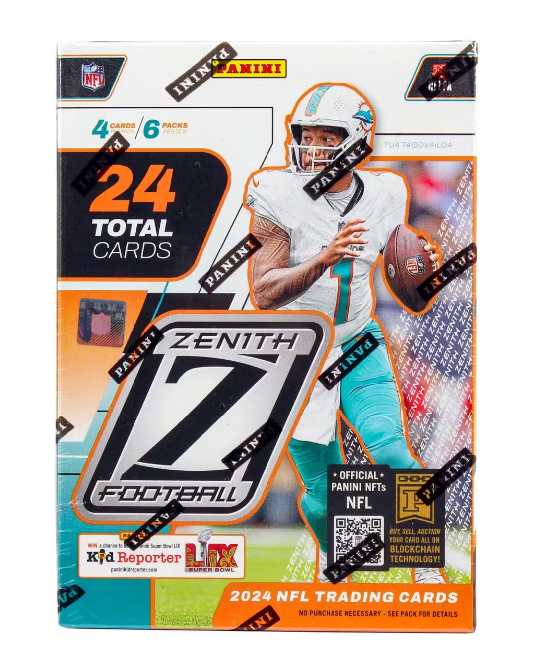 2024 Panini Zenith Football Cards Blaster Box