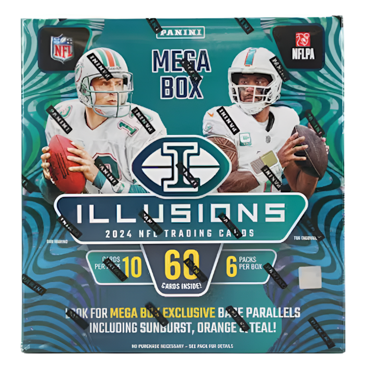 2024 Panini Illusions Football Cards Mega Box