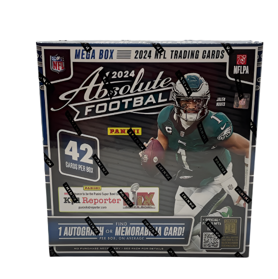 2024 Panini Absolute NFL Football Cards Mega Box