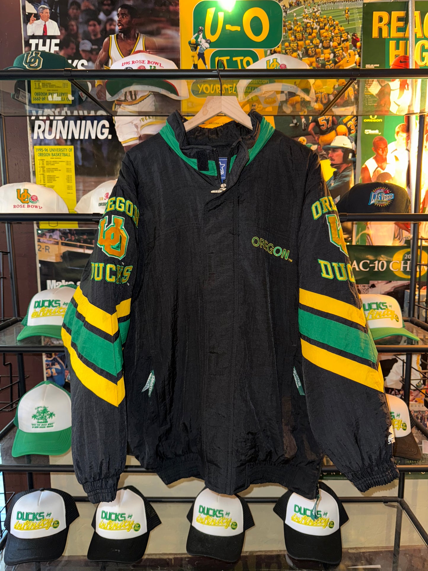 90’s Oregon Ducks Starter Jacket Rare