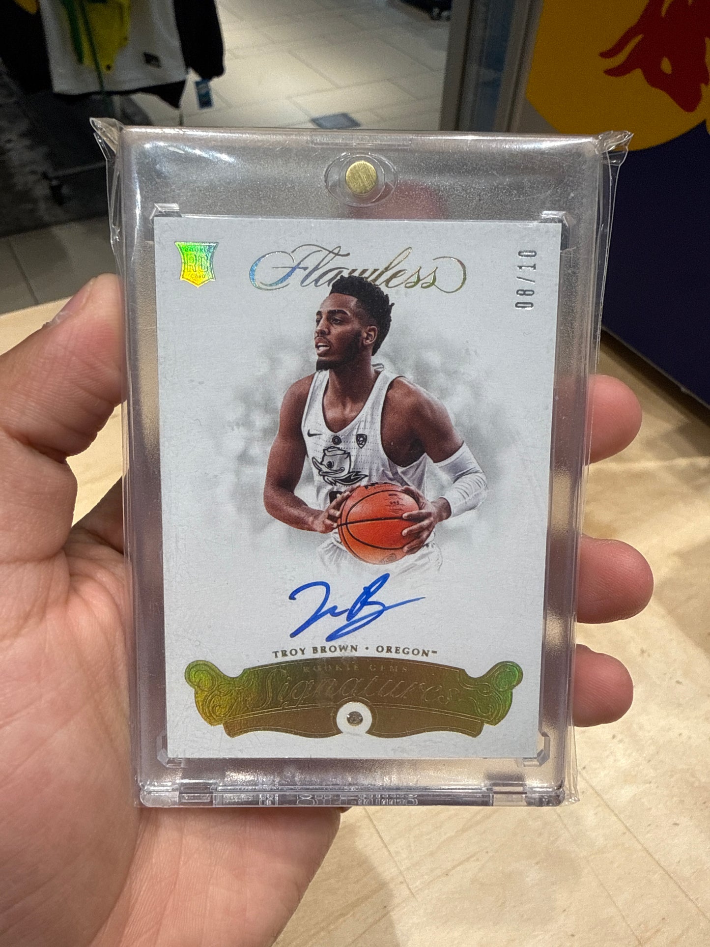 Troy Brown Diamond Auto 08/10