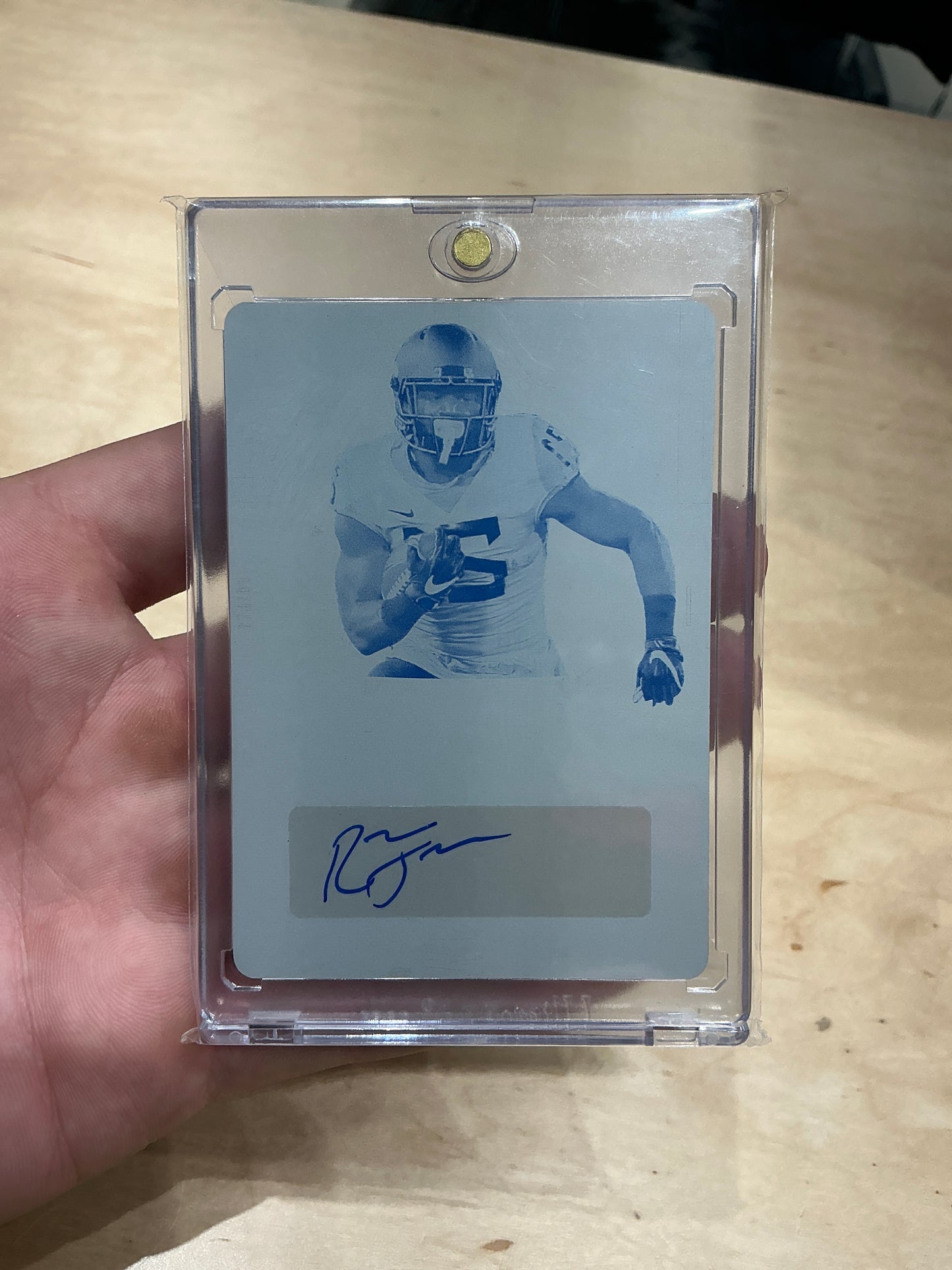 Royce Freeman Auto Print-Used Plate