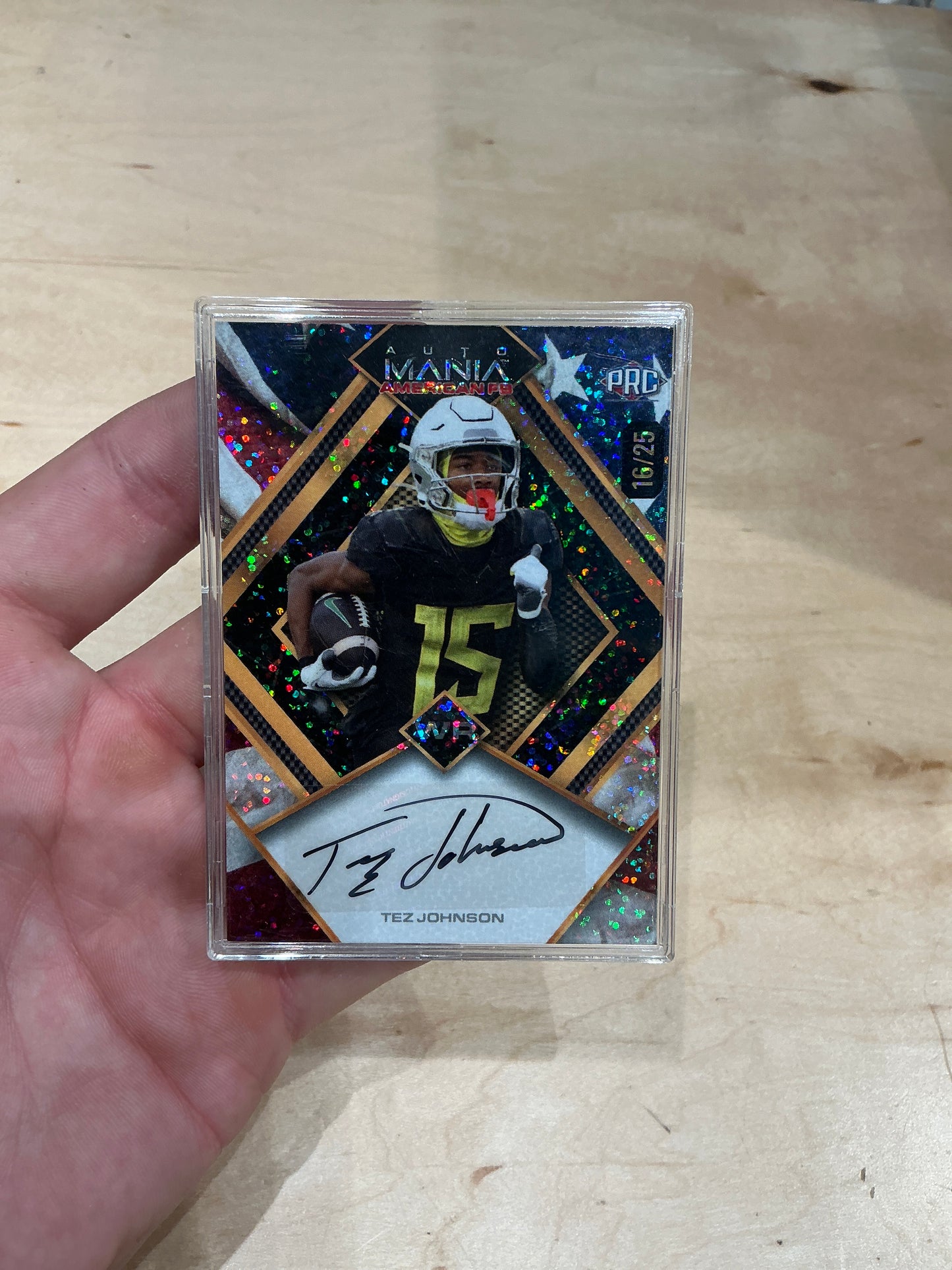 Tez Johnson Auto 16/25