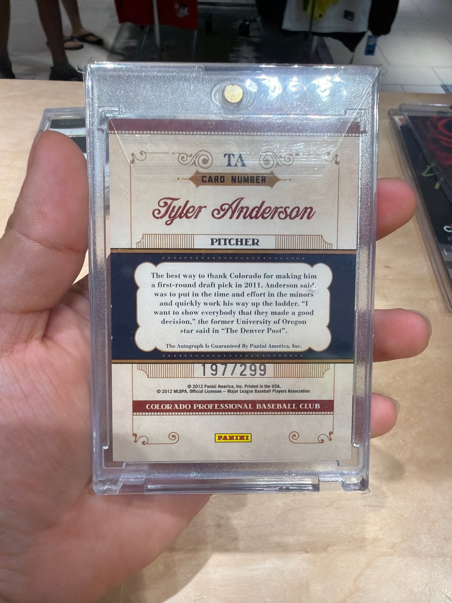 Tyler Anderson 197/299