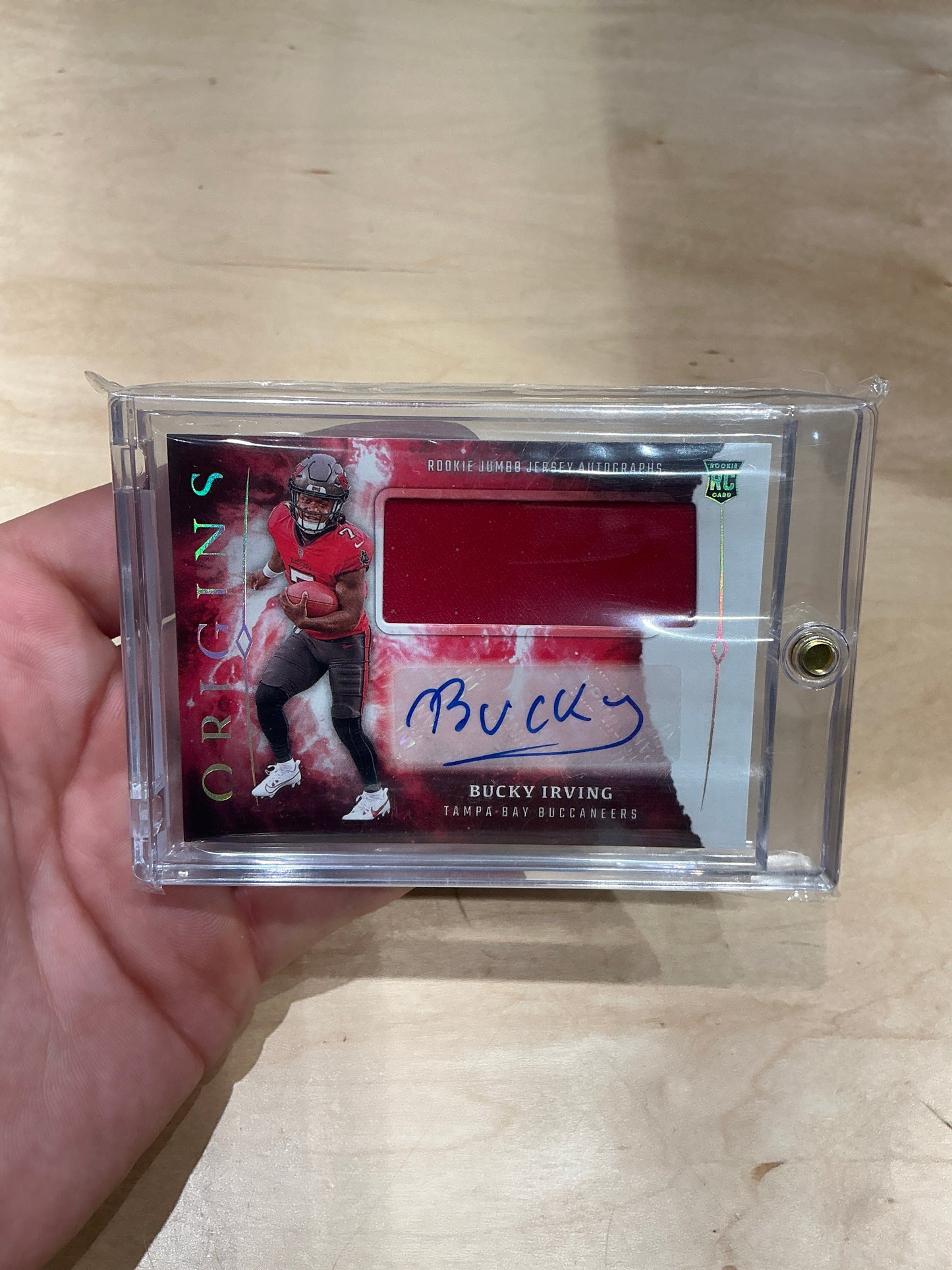Bucky Irving Rookie Patch Auto