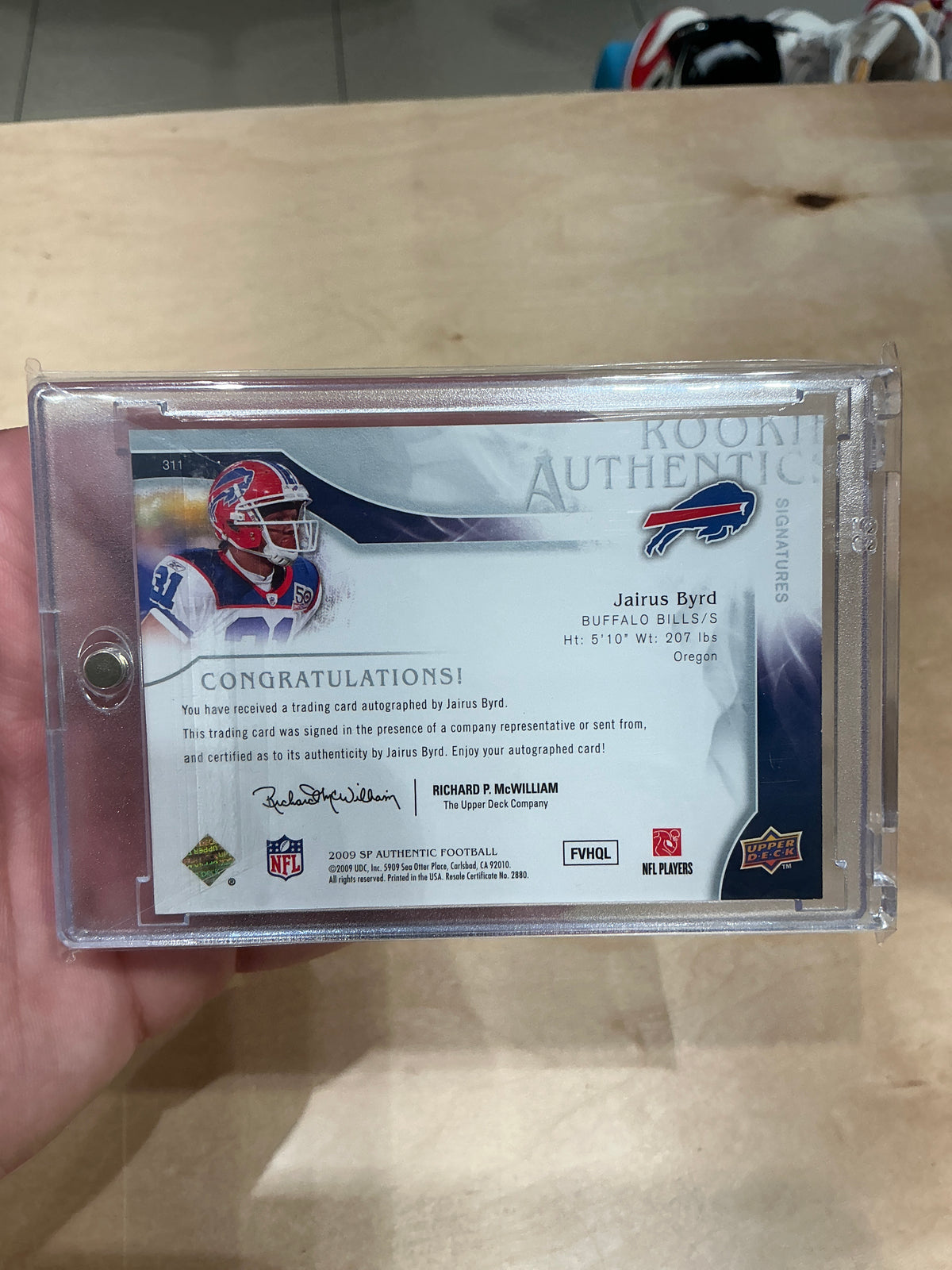 Jairus Bryd Auto 153/999