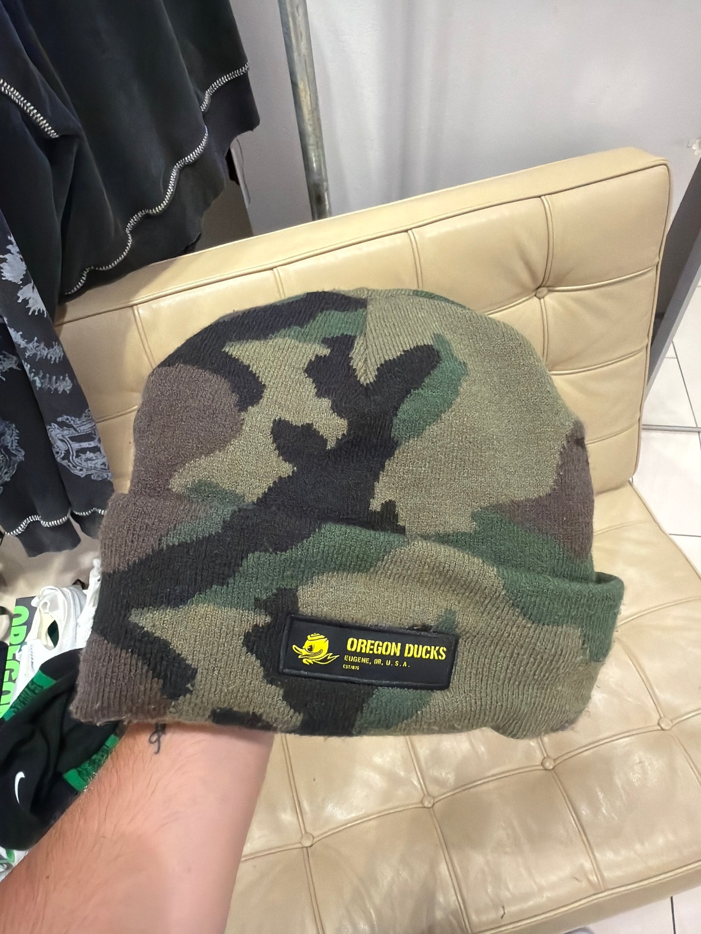 Oregon Team Issued Beanie