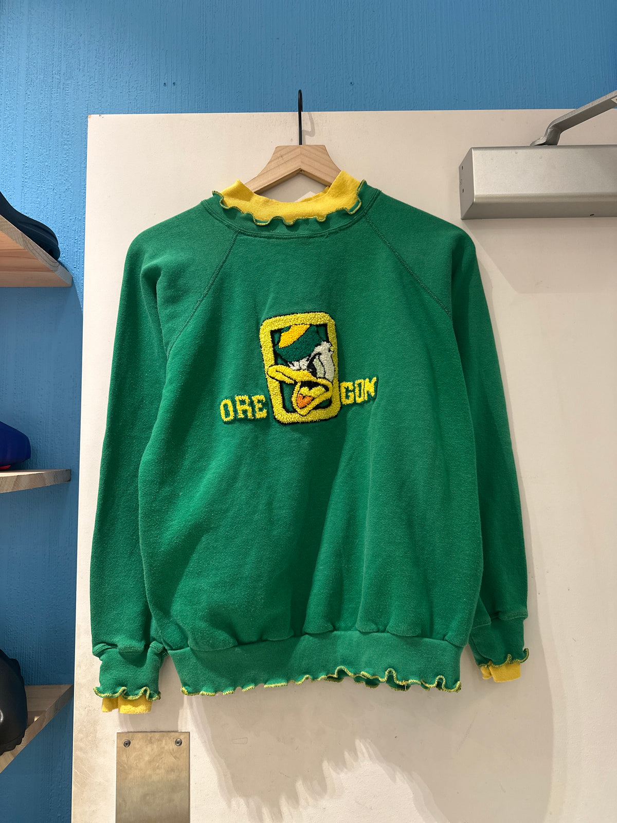 Oregon Vintage Handmade Crewneck(Youth S)